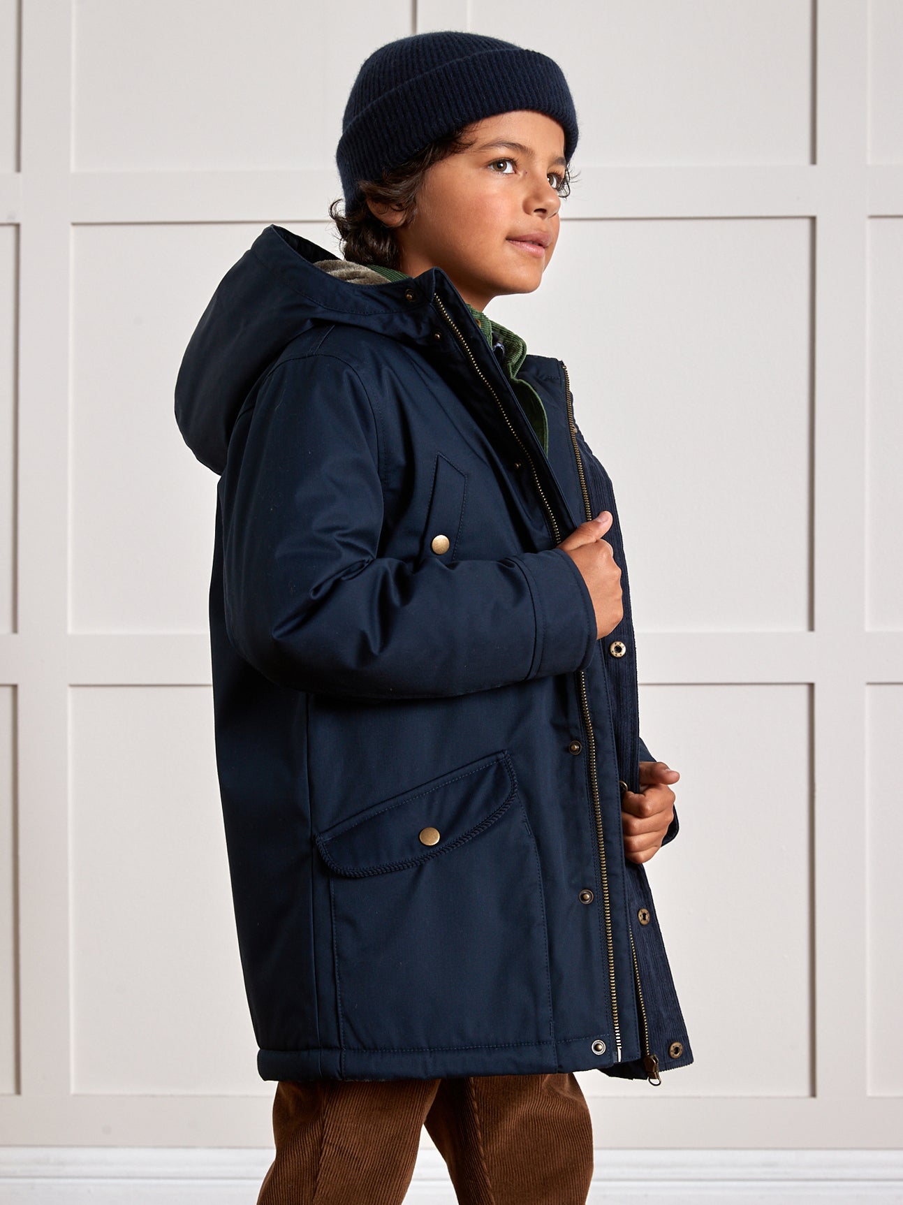 Jungen-Parka, warm