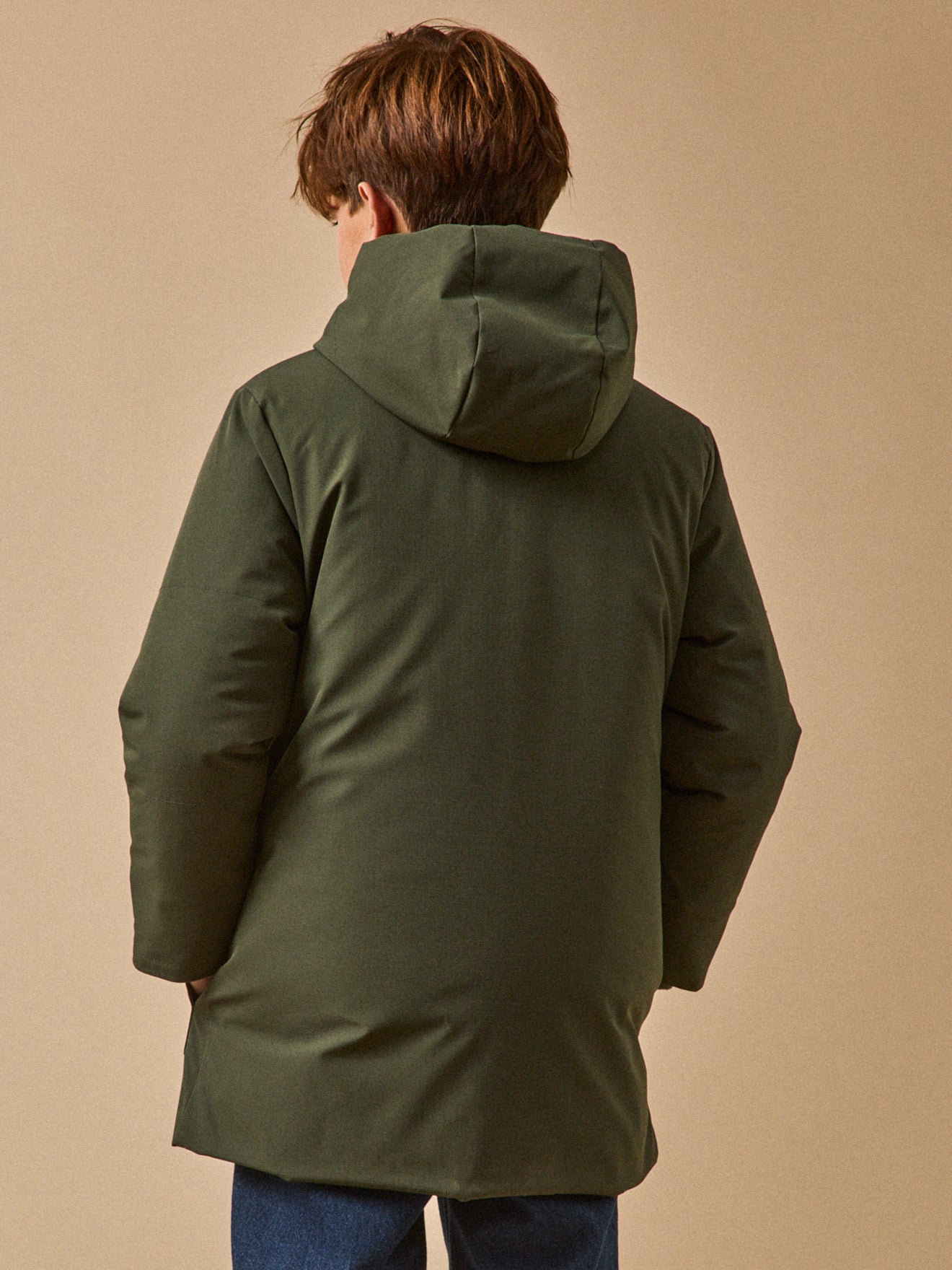 Jungen-Parka, gesteppt