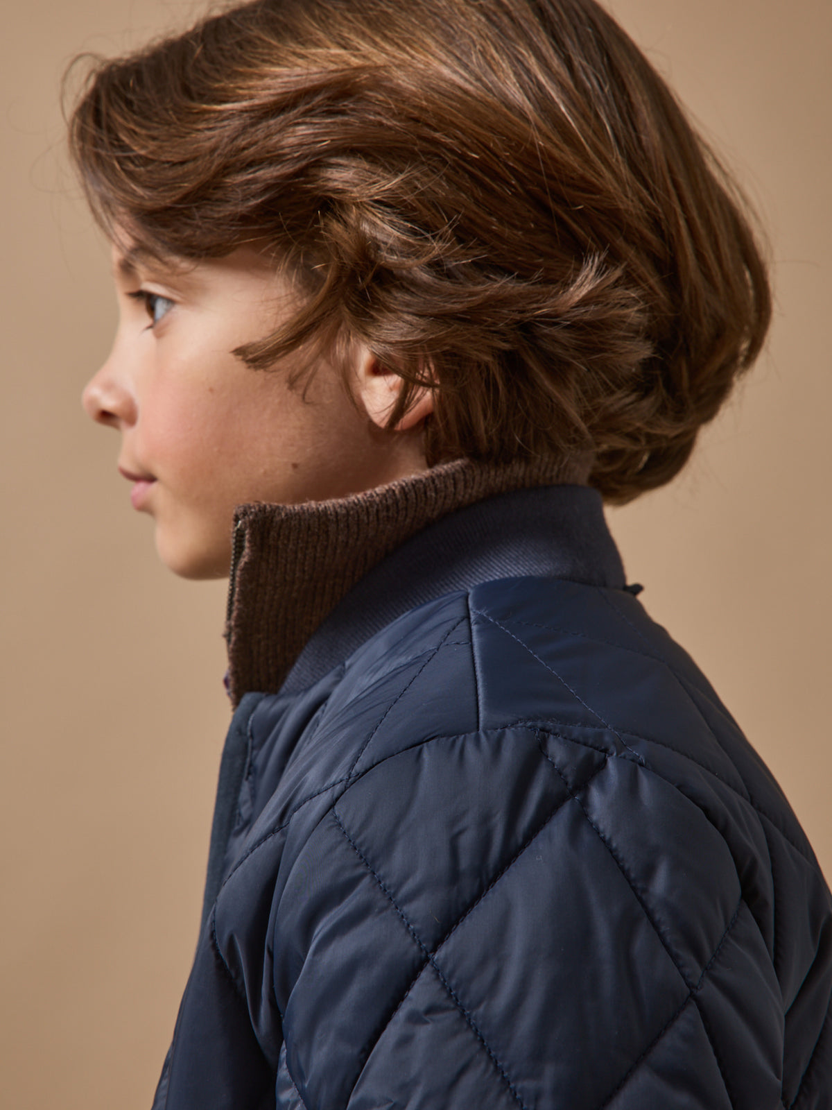 Jungen-Parka, gesteppt