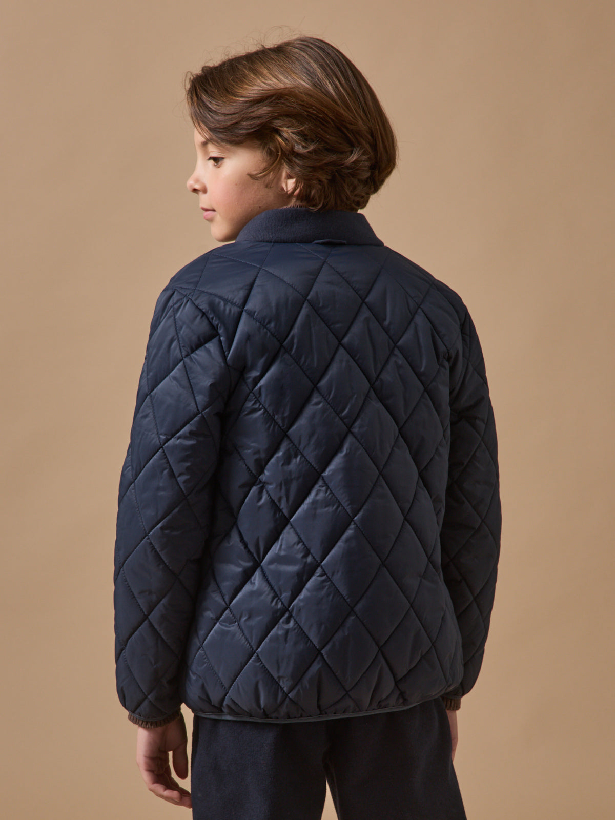 Jungen-Parka, gesteppt