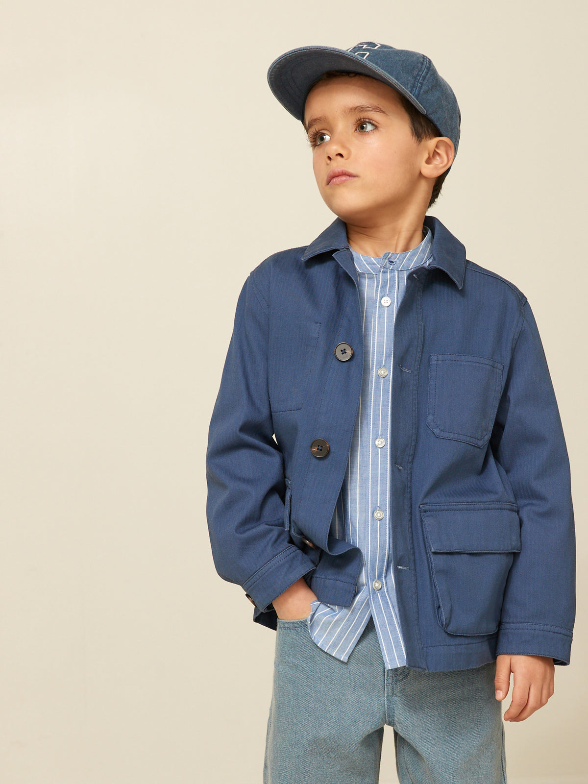 Jungen-Parka im Safari-Look
