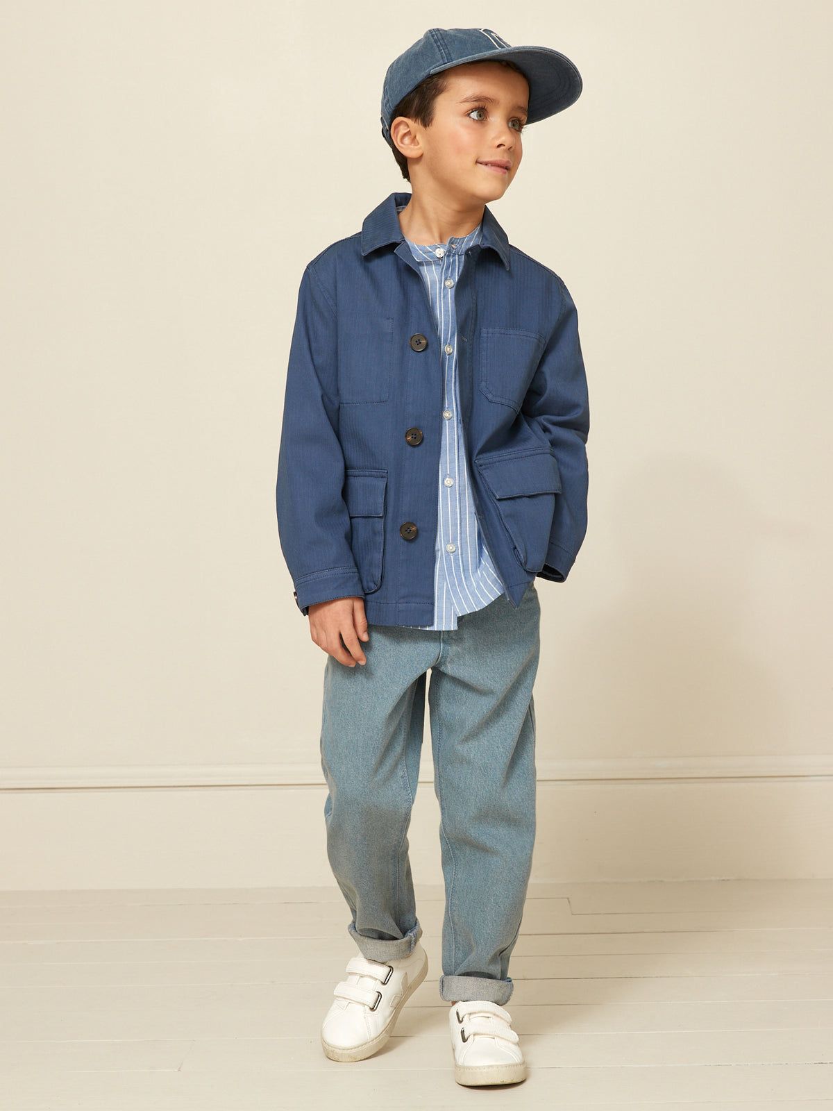 Jungen-Parka im Safari-Look