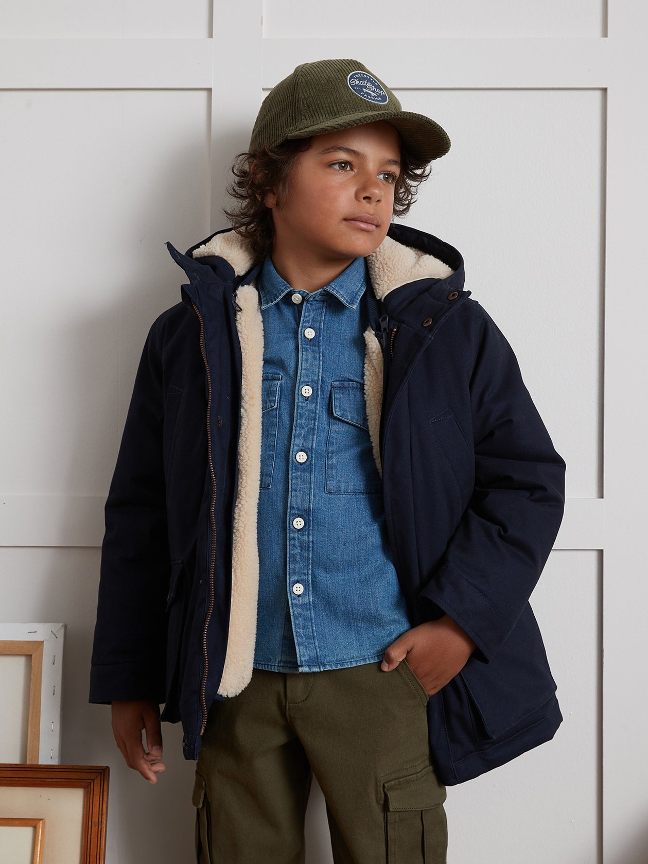 Jungen-Parka, 3-in-1