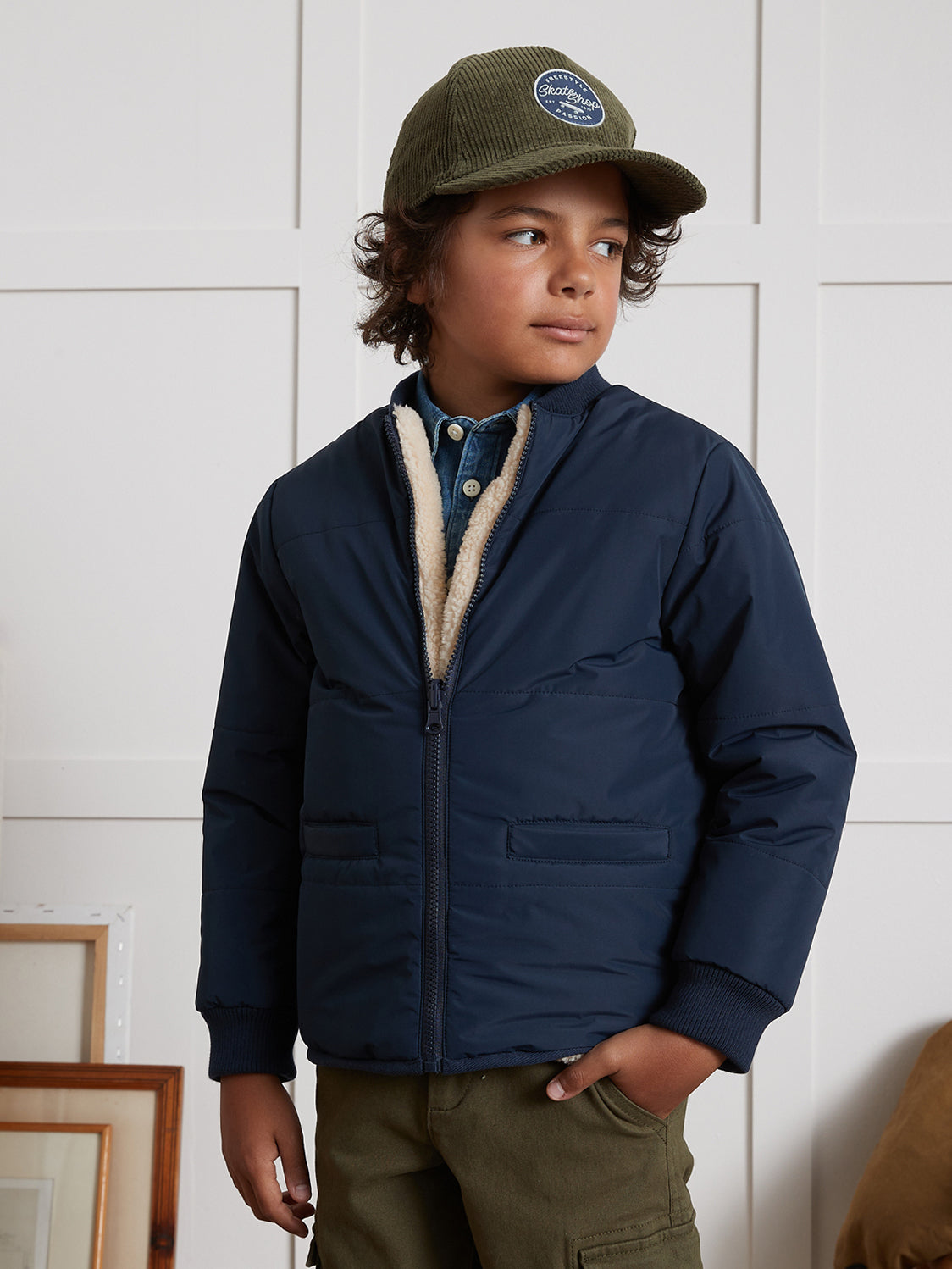 Jungen-Parka, 3-in-1