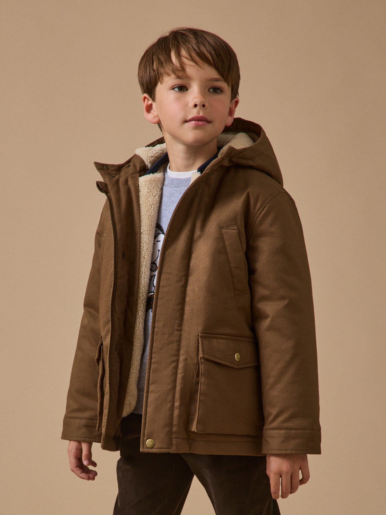 Jungen-Parka, 3-in-1