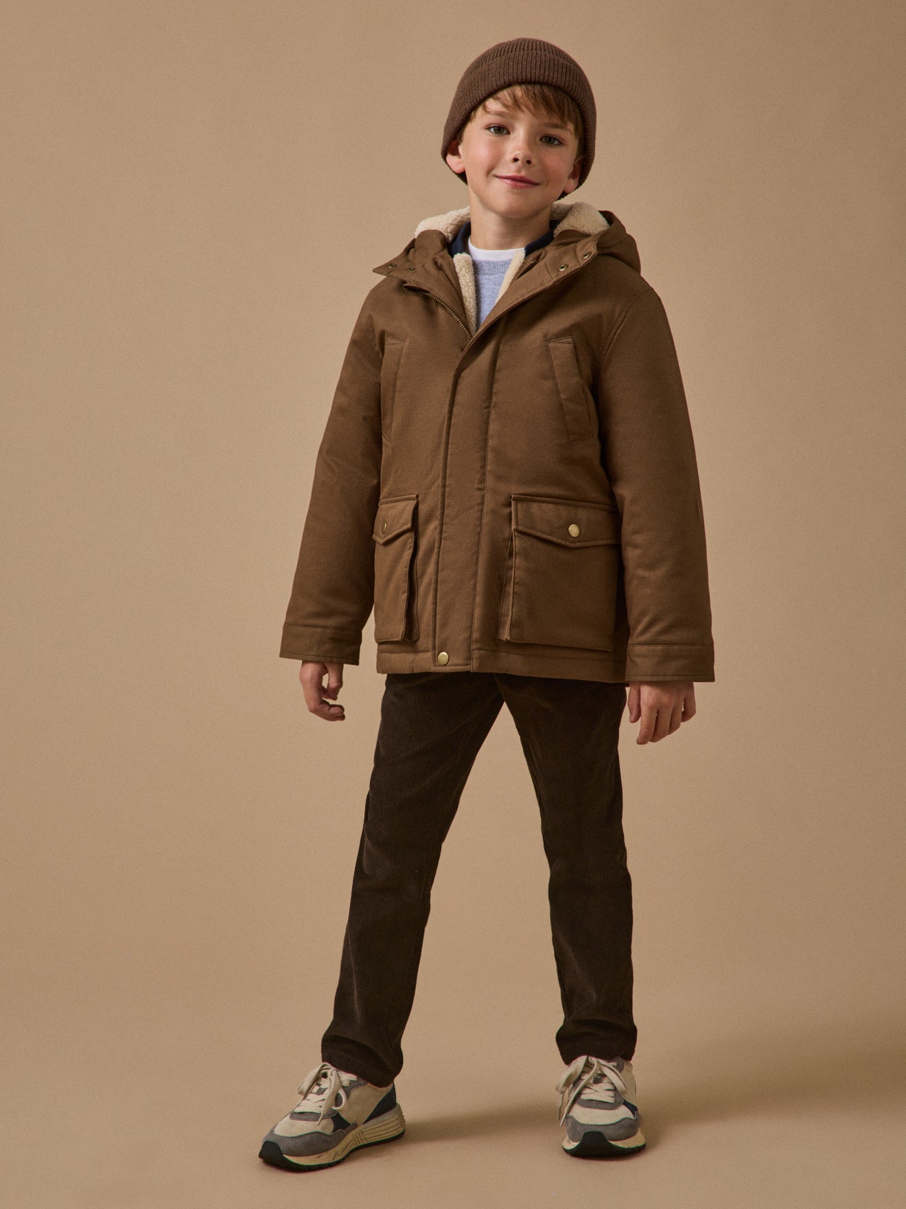 Jungen-Parka, 3-in-1