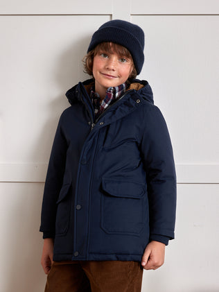 Jungen-Parka, gesteppt