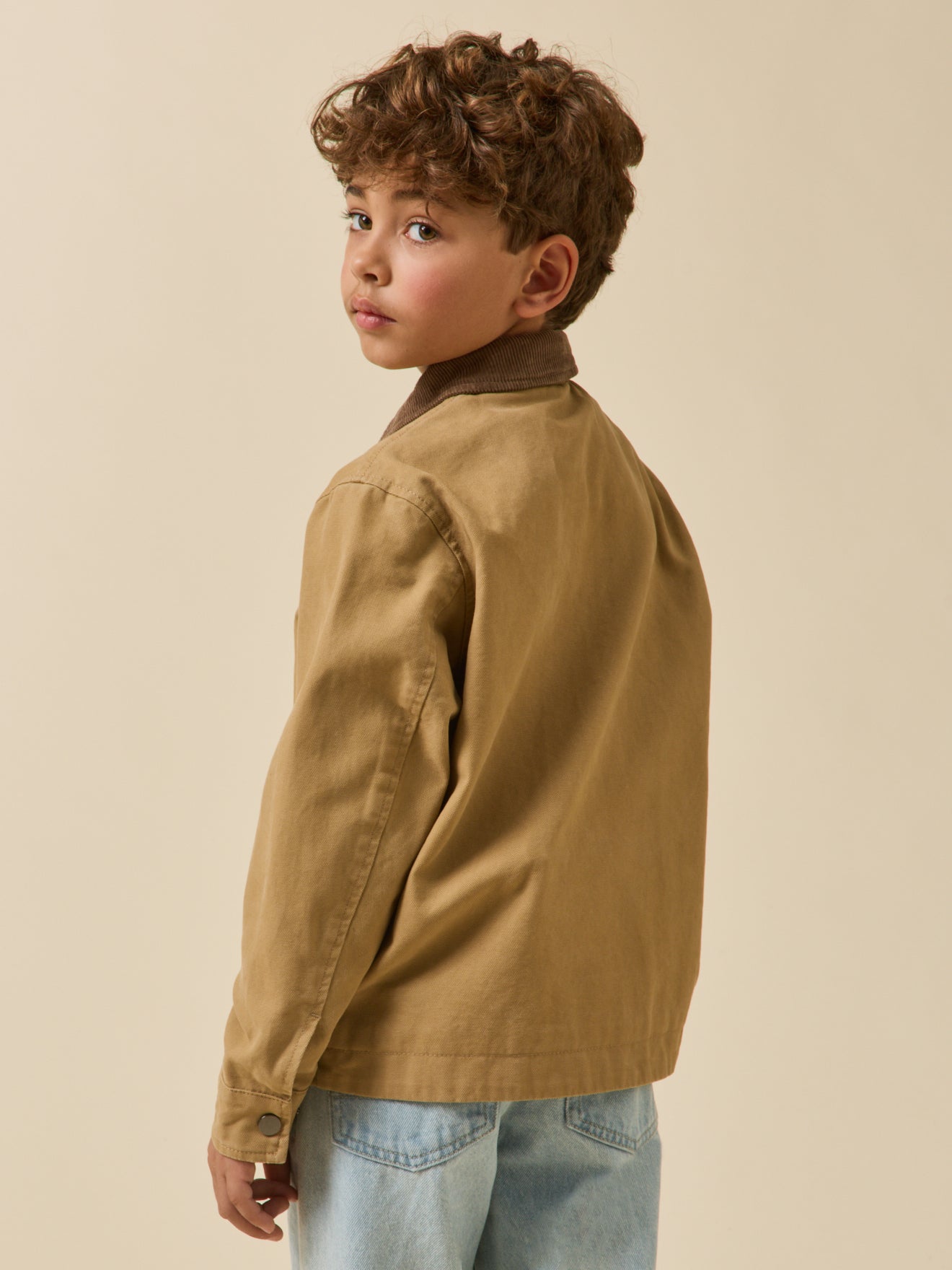 Jungen-Blouson aus Twillstoff