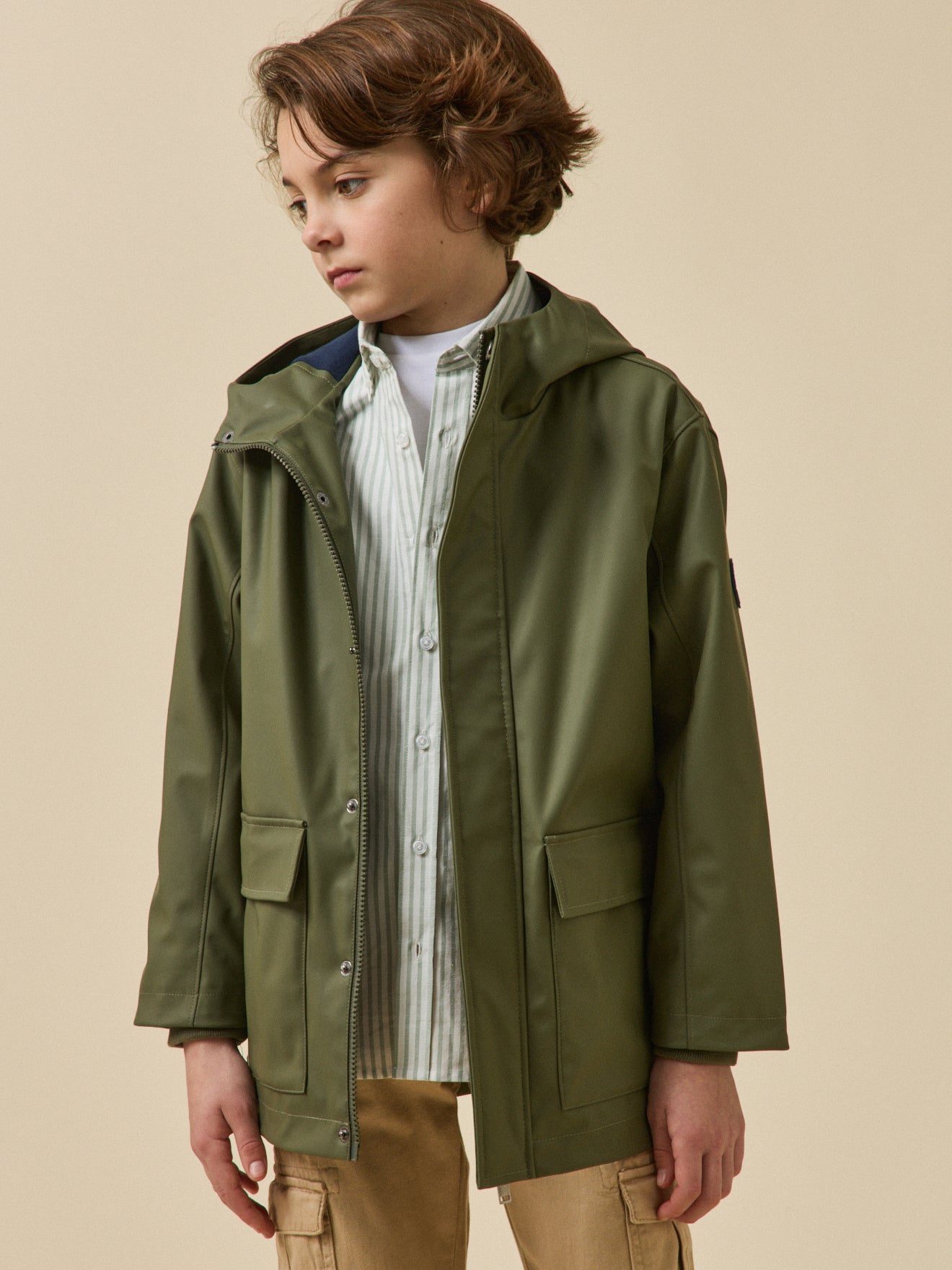 Jungen-Regenmantel