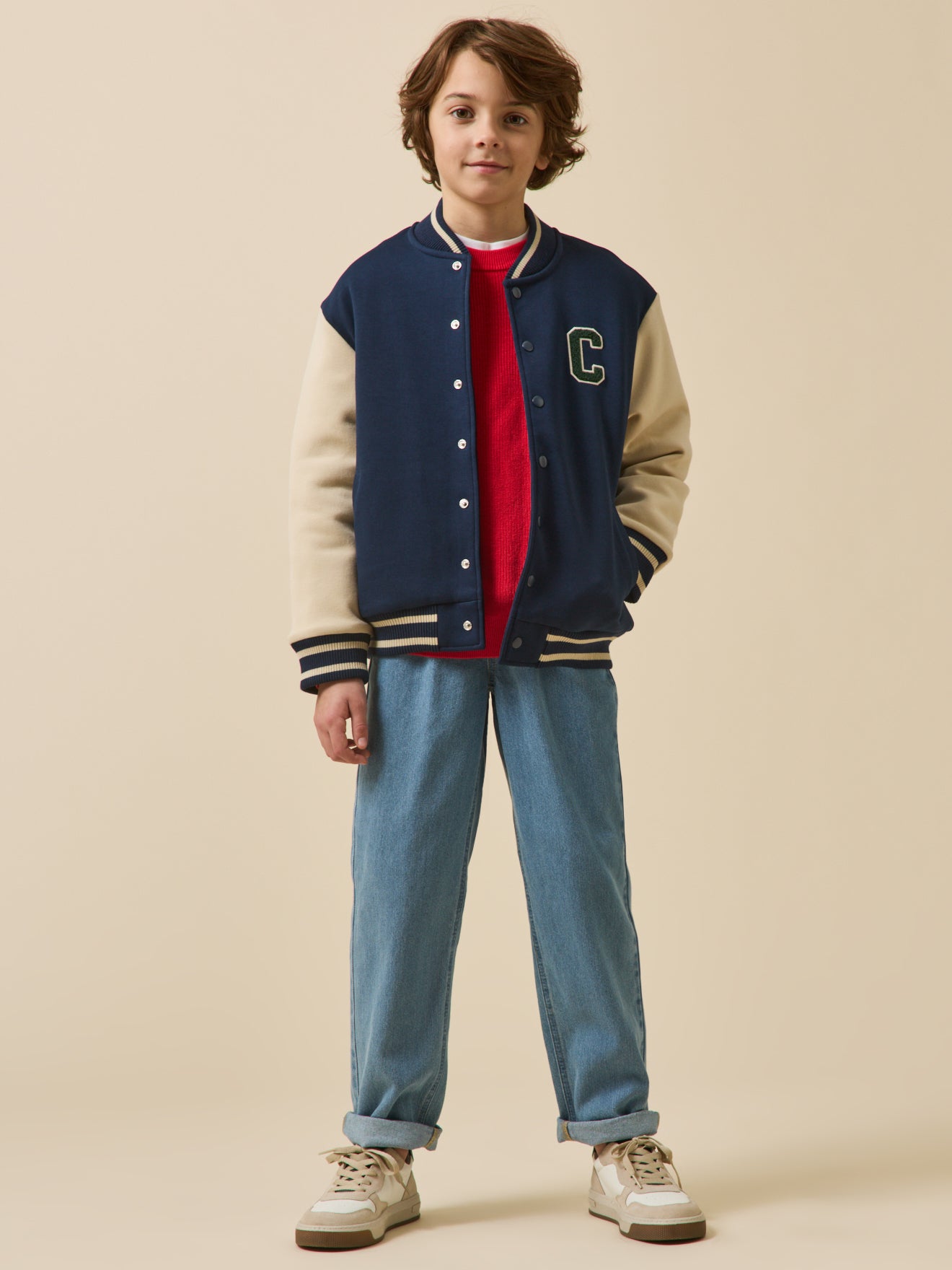 Jungenjacke im Teddy-Schnitt