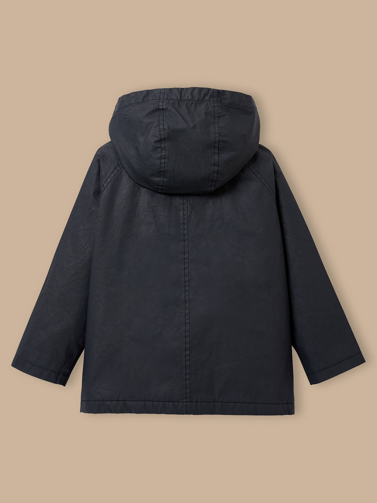Jungen-Jacke aus beschichteter Baumwolle