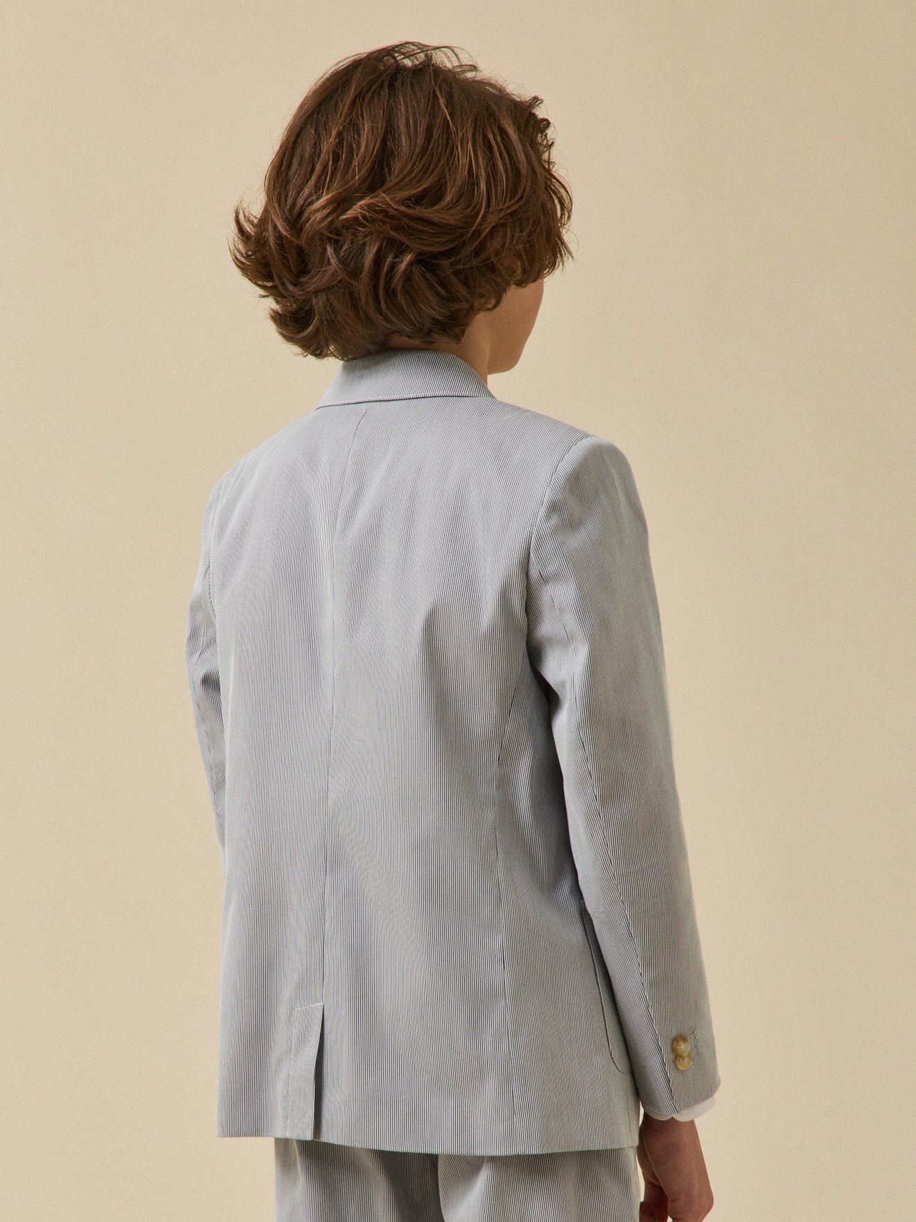 Jungen-Anzugjacke mit Streifen – Kollektion für Festtage und Hochzeiten