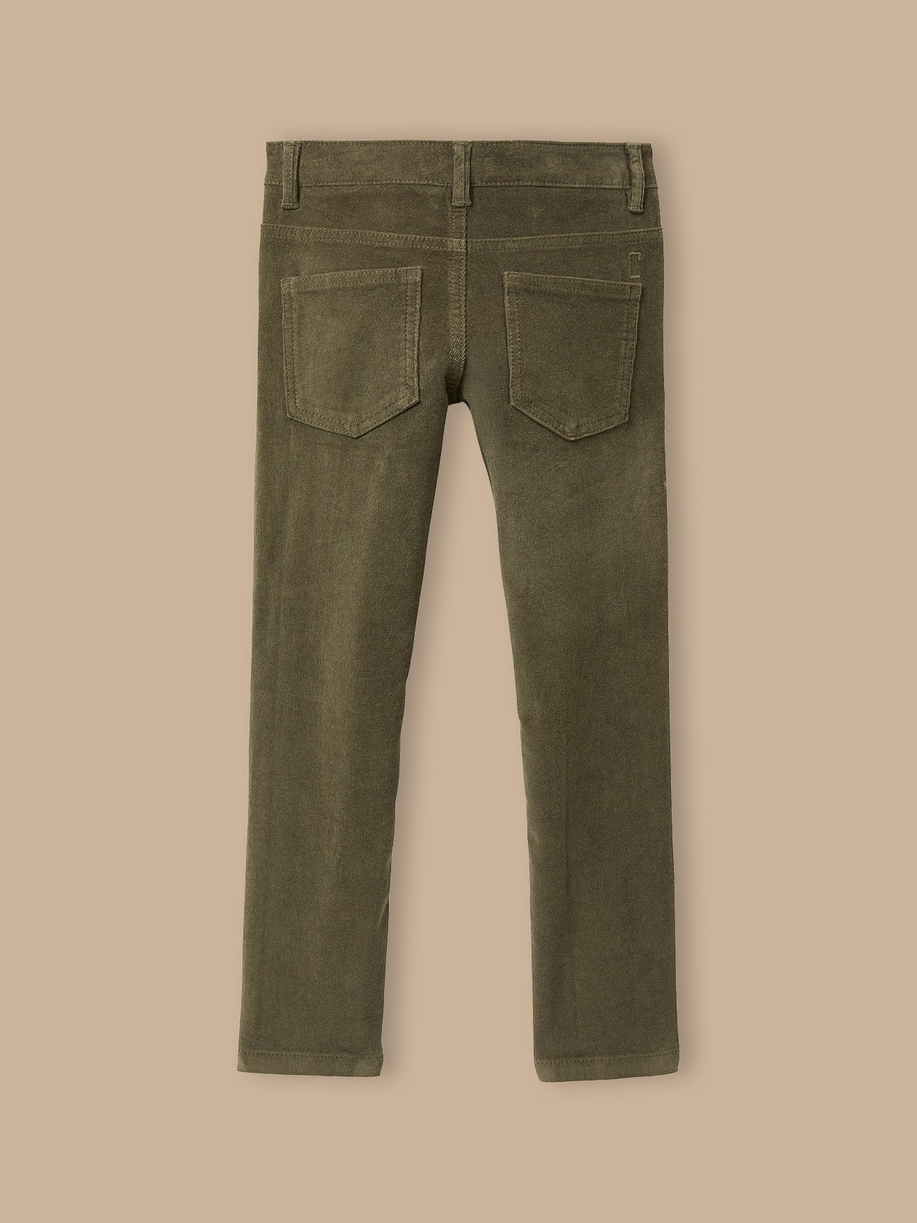 Jungen Slim Fit Hose aus Velours