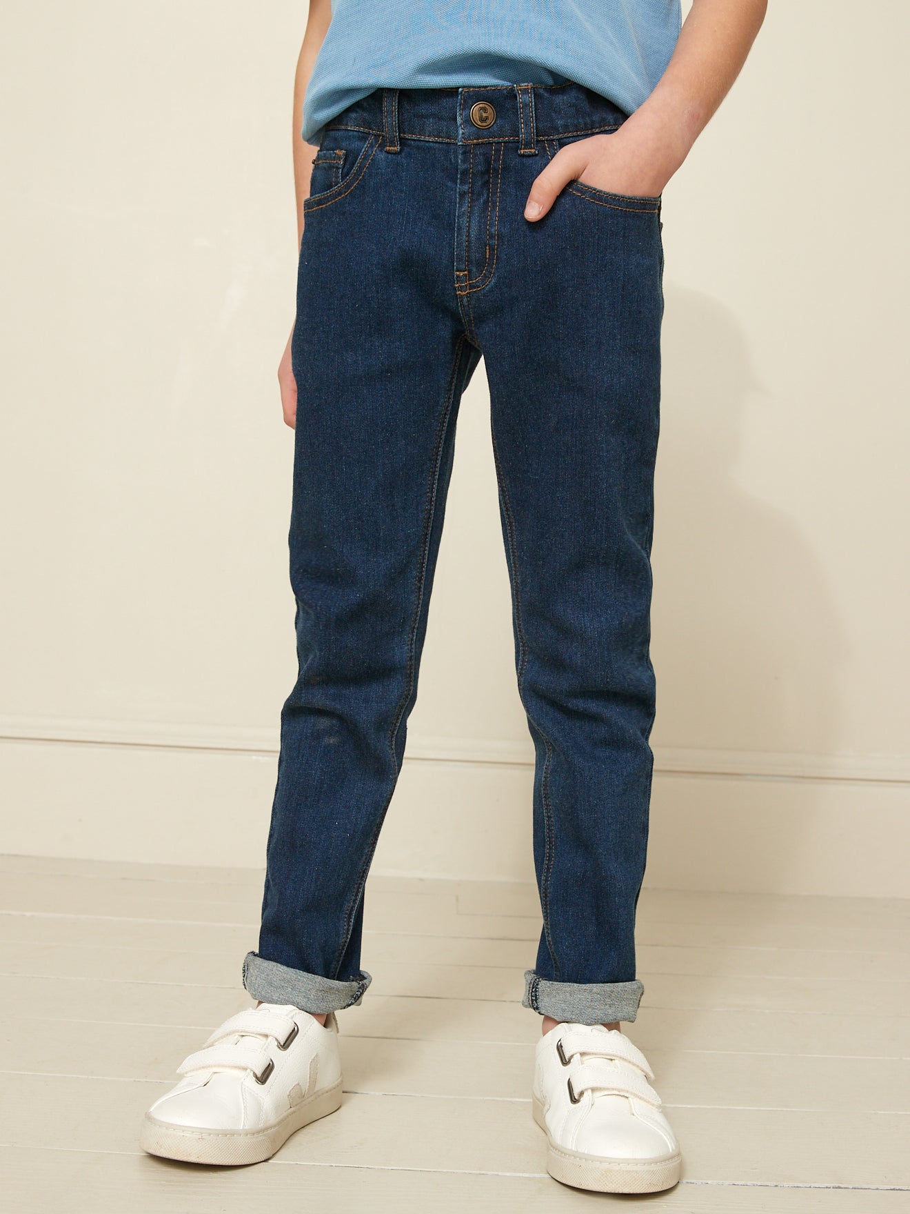 Jungen Slim Fit Jeans