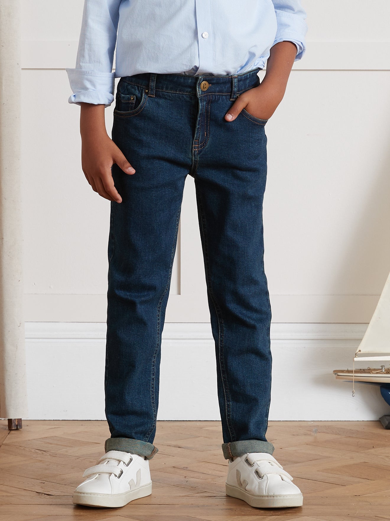 Jungen Slim Fit Jeans