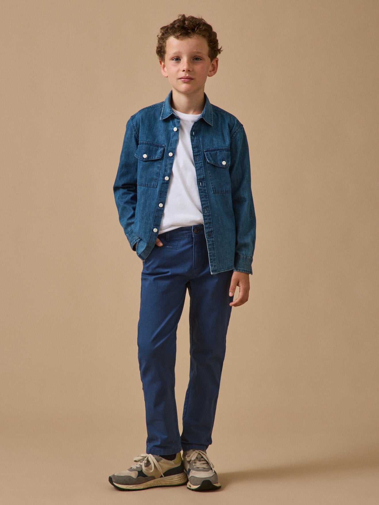Jungen-Chinohose