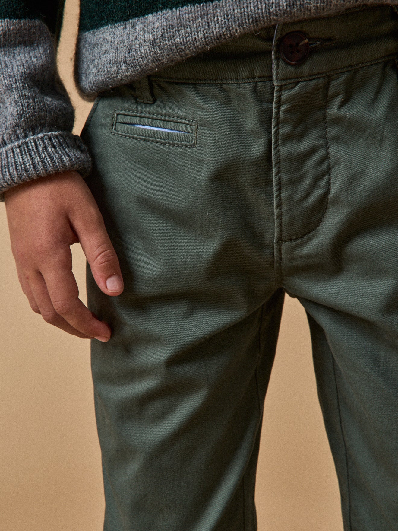 Jungen-Chinohose