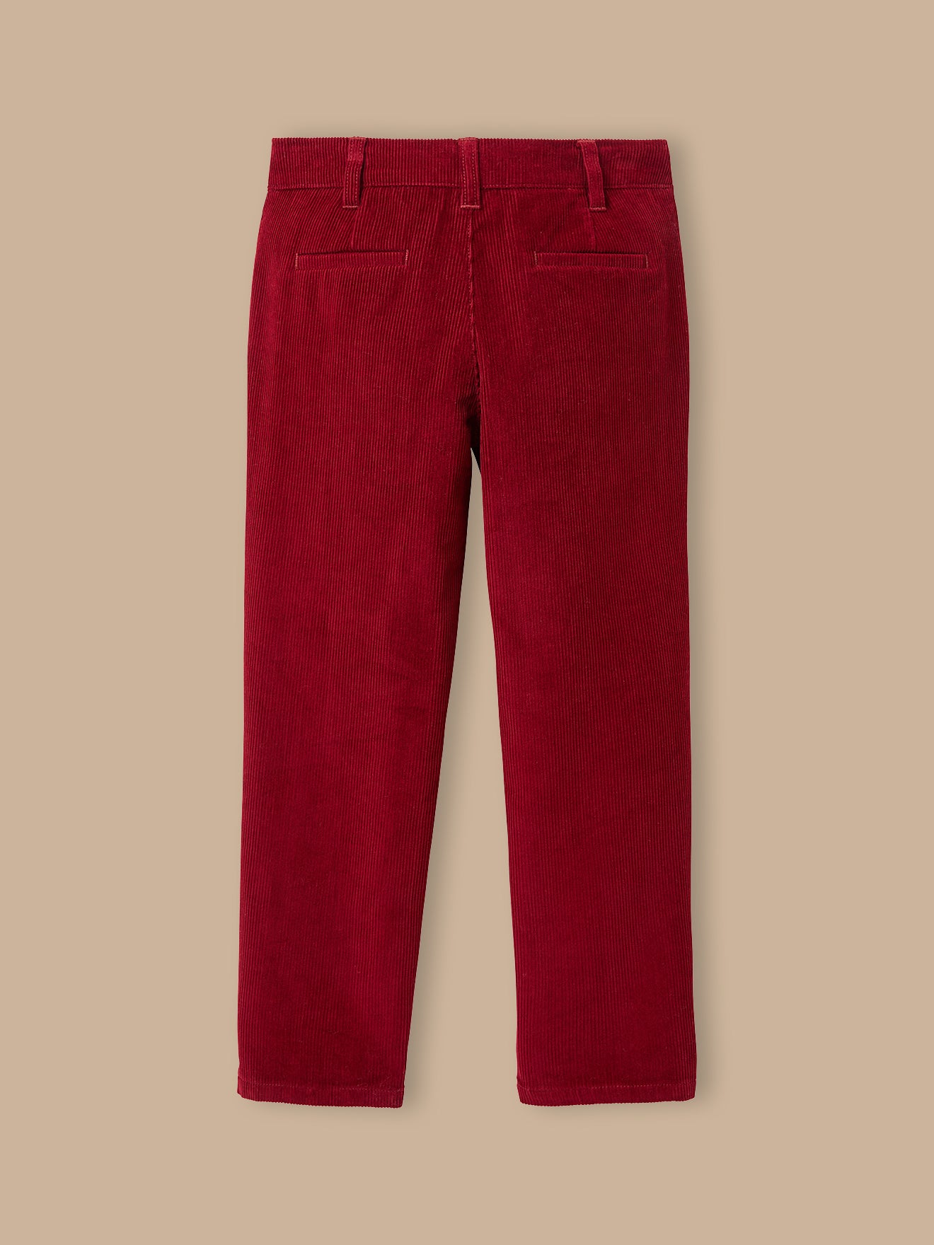 Jungen-Chinohose aus Velours