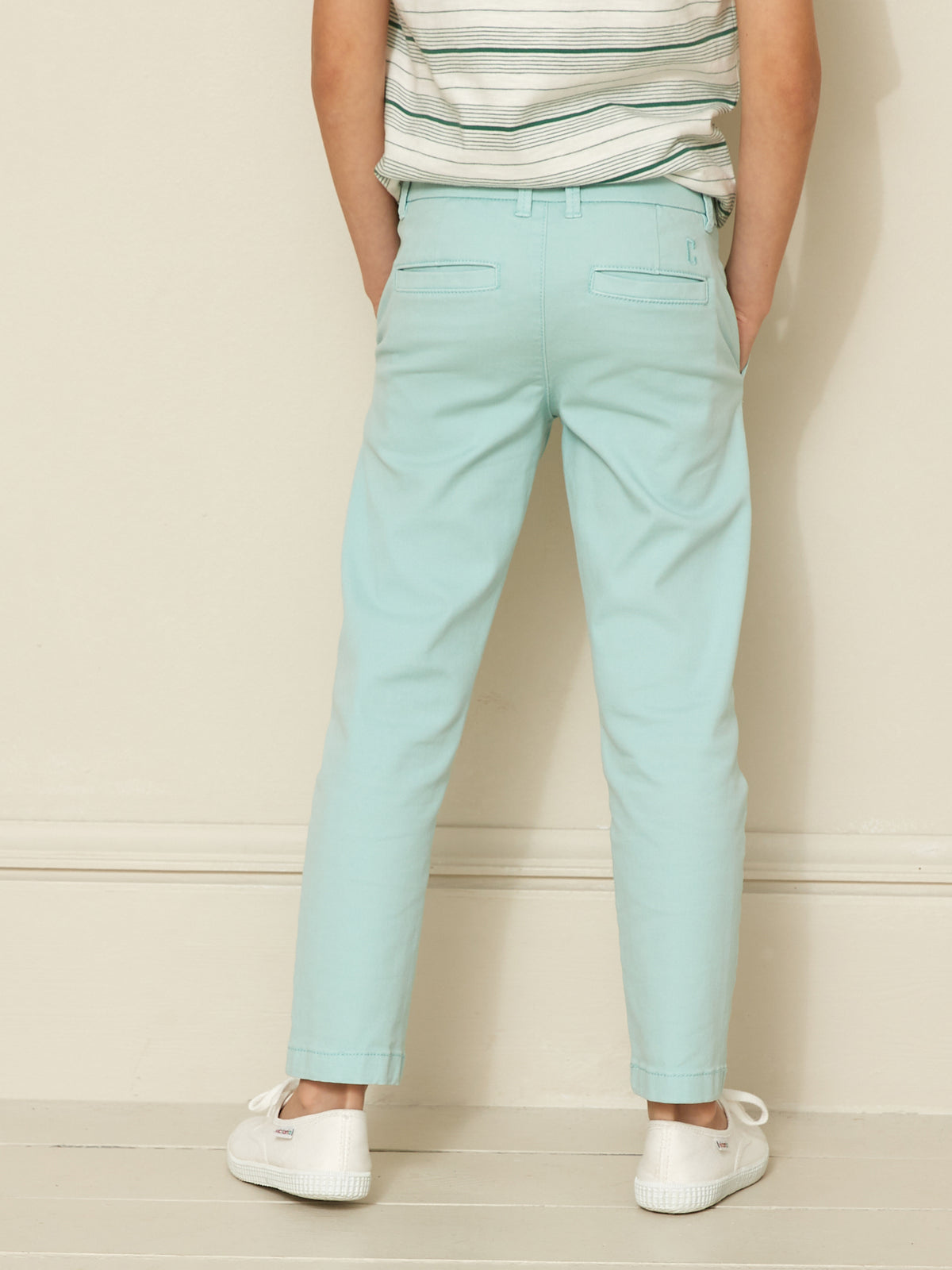 Jungen-Chinohose, leicht