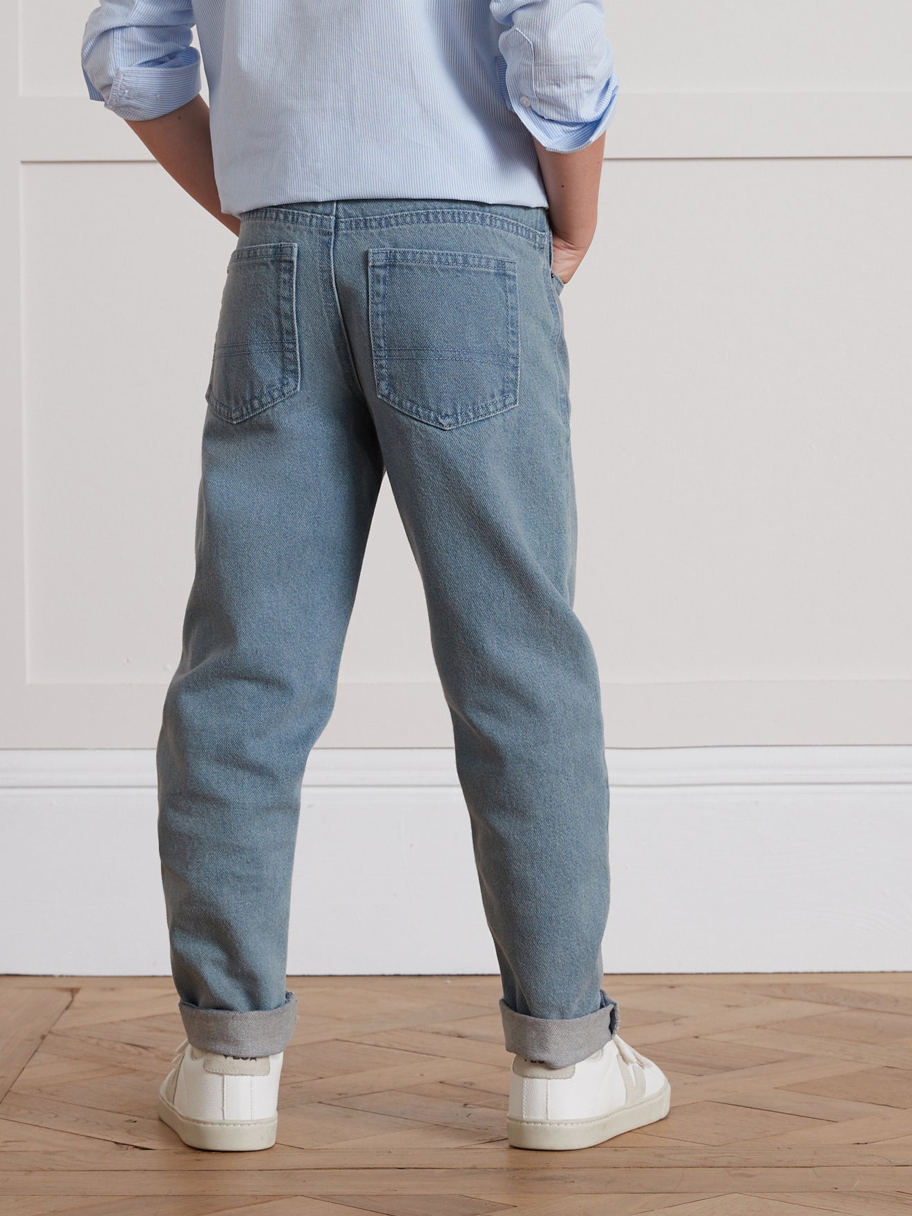 Jungen-Jeans, locker geschnitten