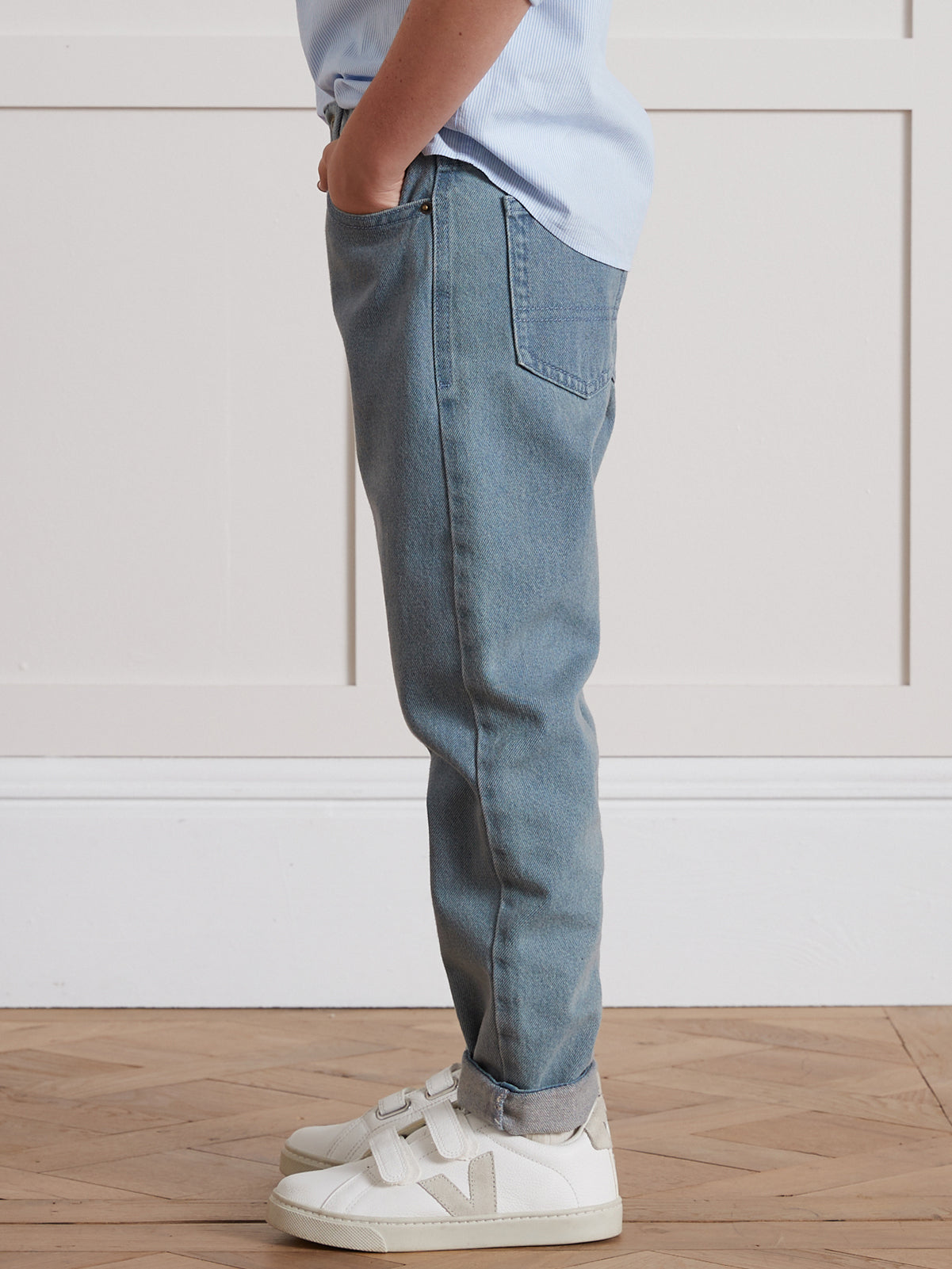 Jungen-Jeans, locker geschnitten