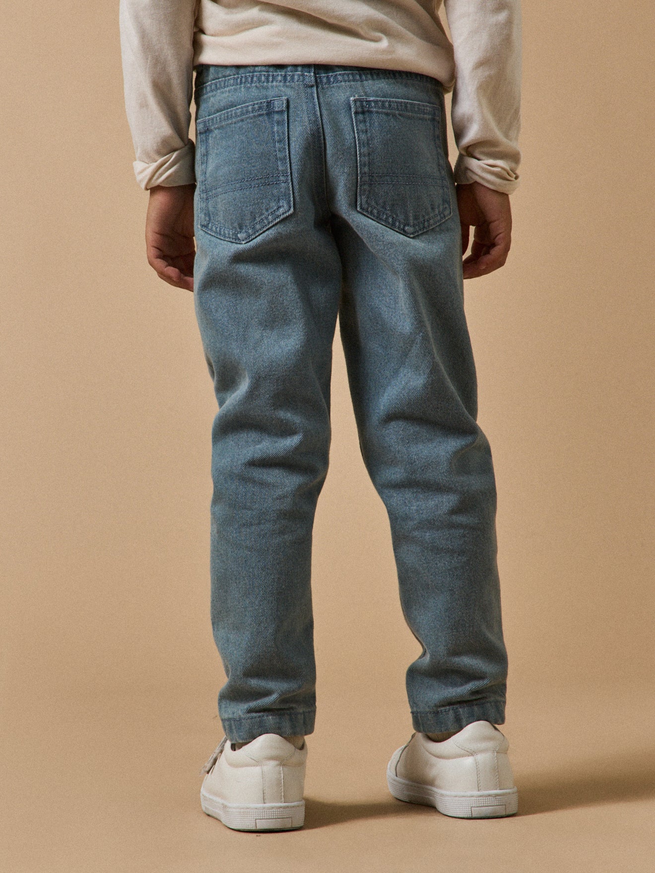 Jungen-Jeans, locker geschnitten