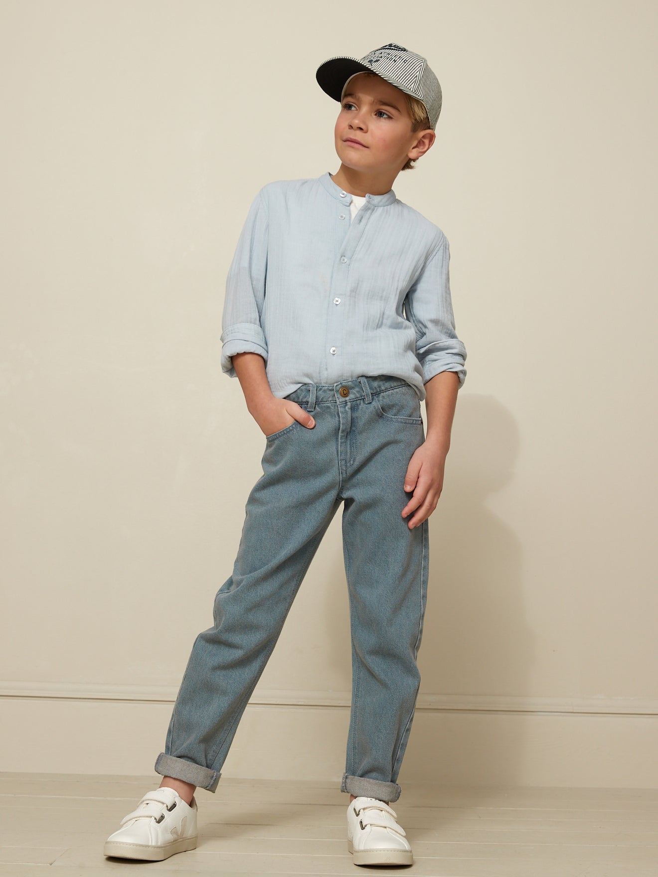 Jungen-Jeans, locker geschnitten