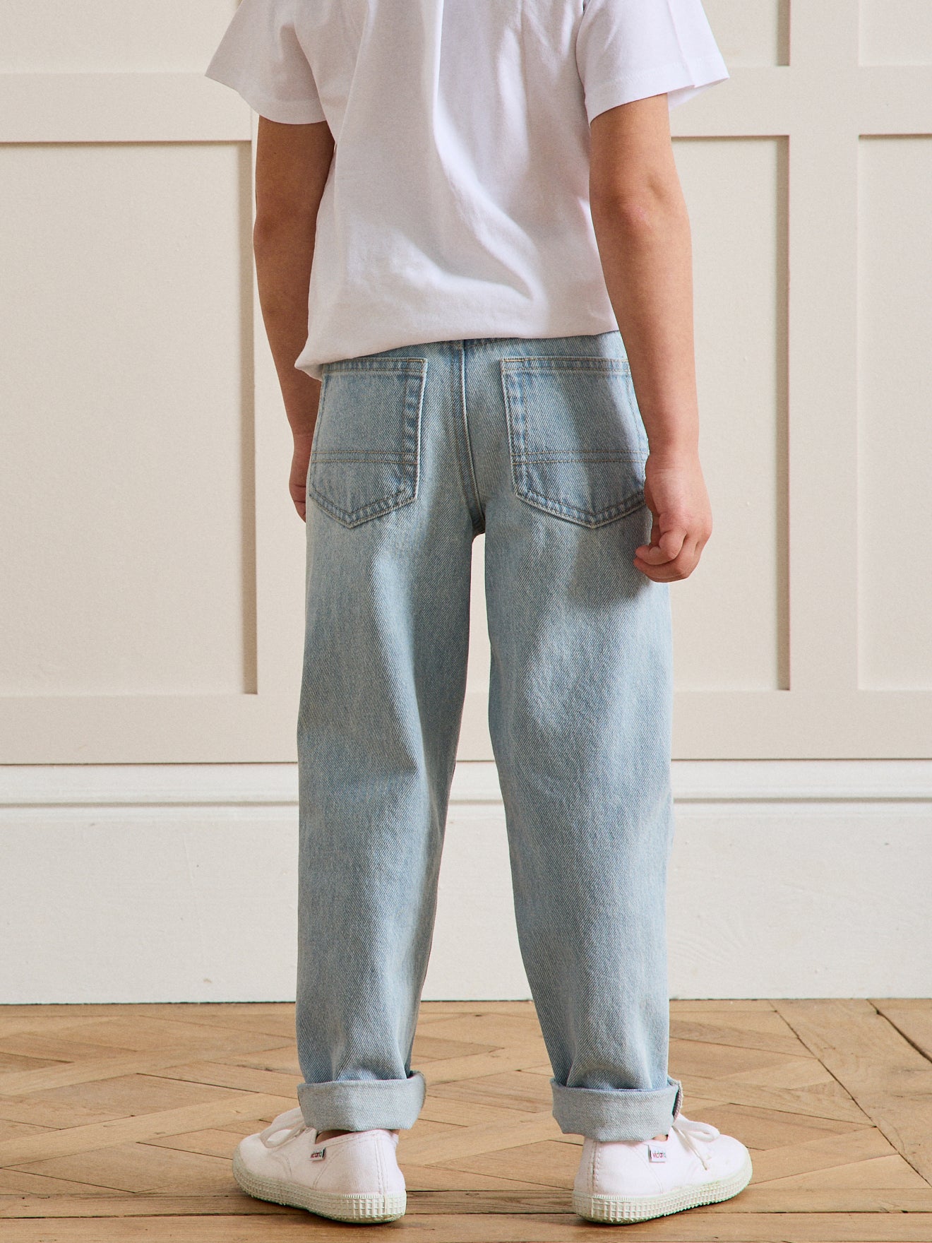 Jungen-Jeans, locker geschnitten