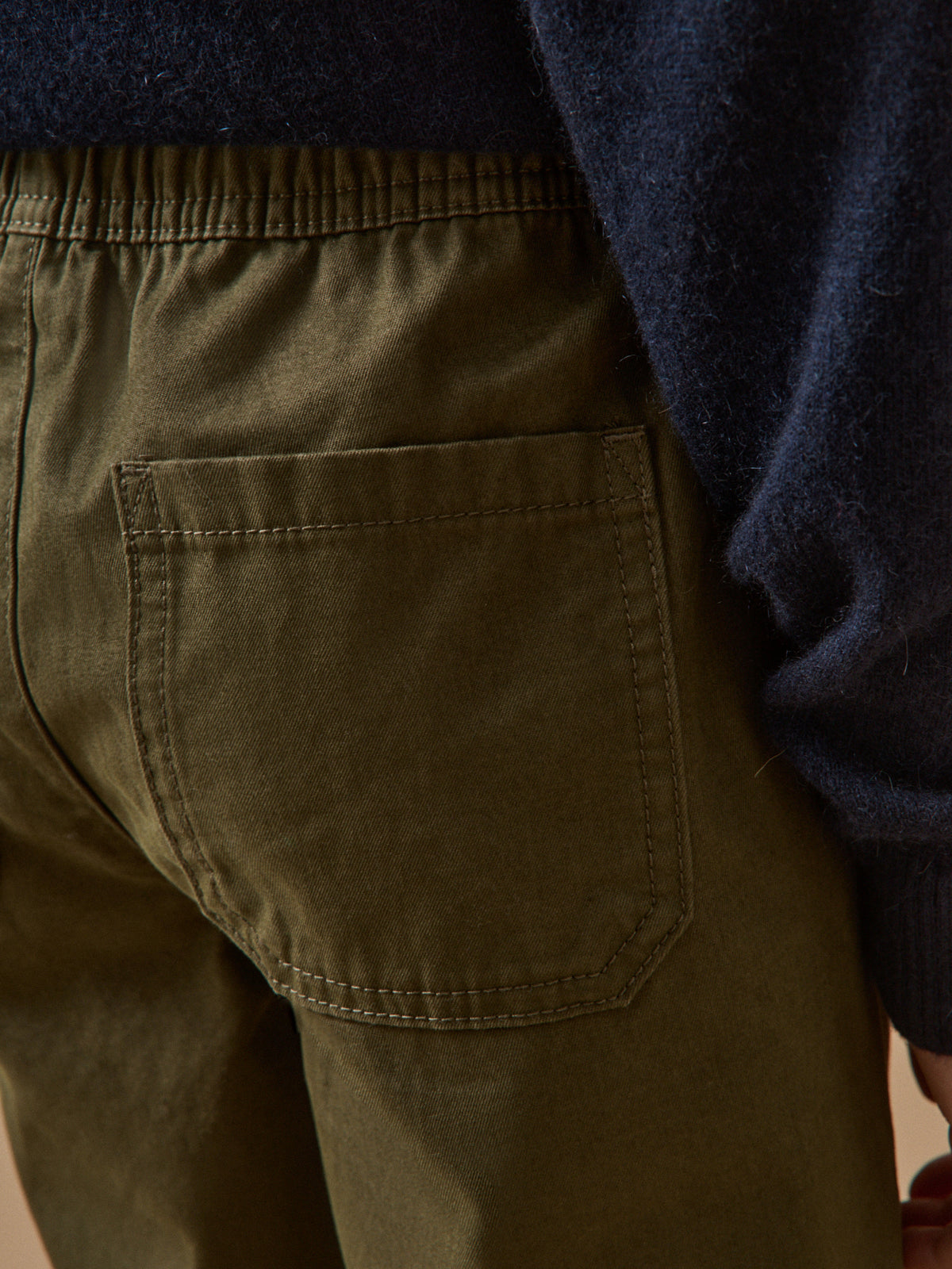 Jungen Relax-Hose aus Twill