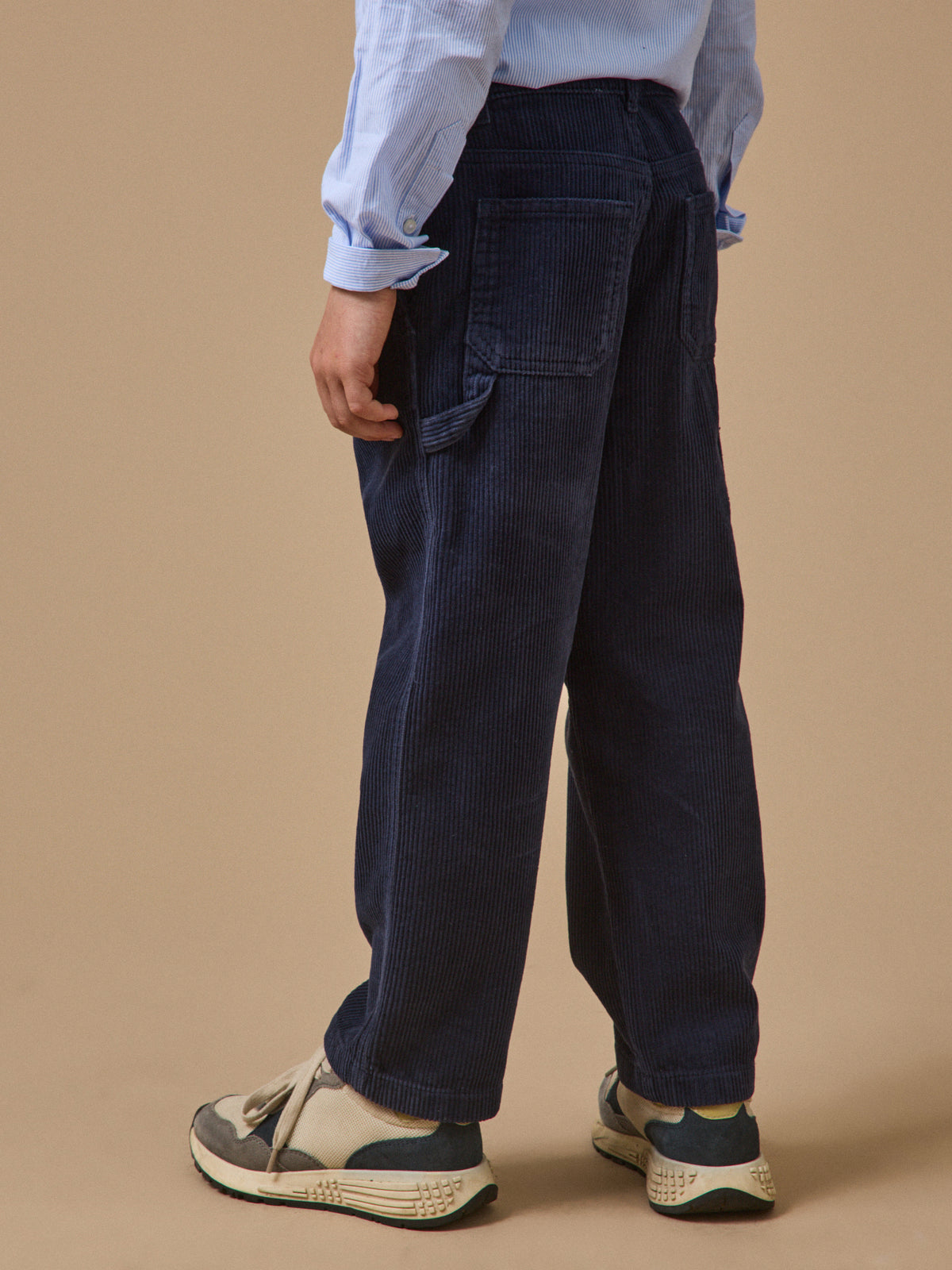 Jungen-Zimmermannshose aus Velours