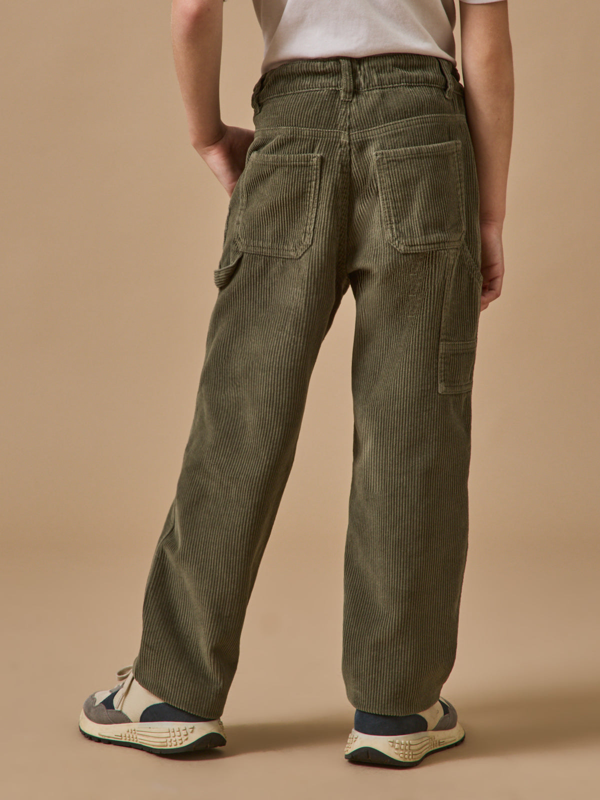 Jungen-Zimmermannshose aus Velours