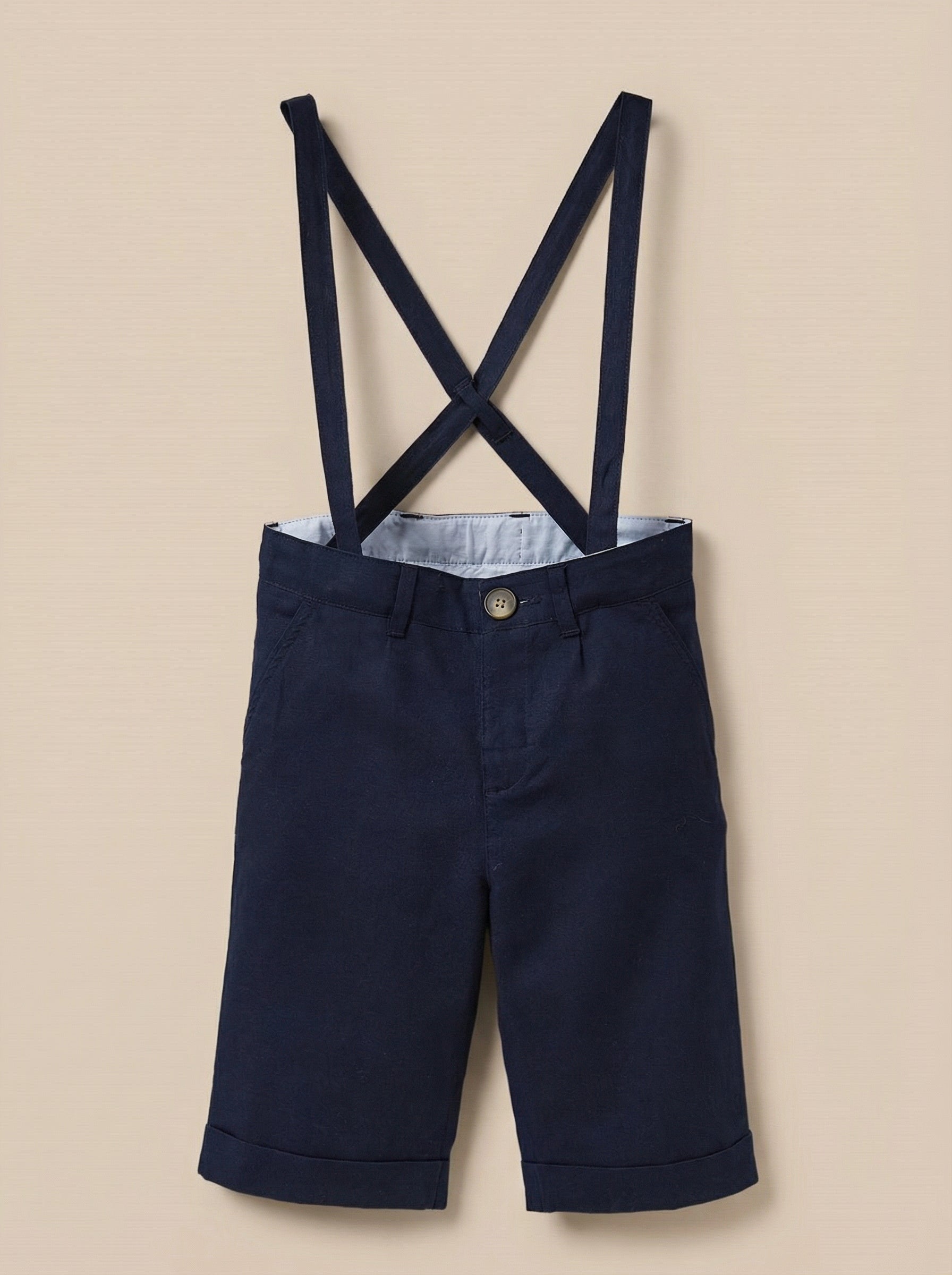 Jungen-Bermudas aus Leinen/Baumwolle – Kollektion für Festtage und Hochzeiten