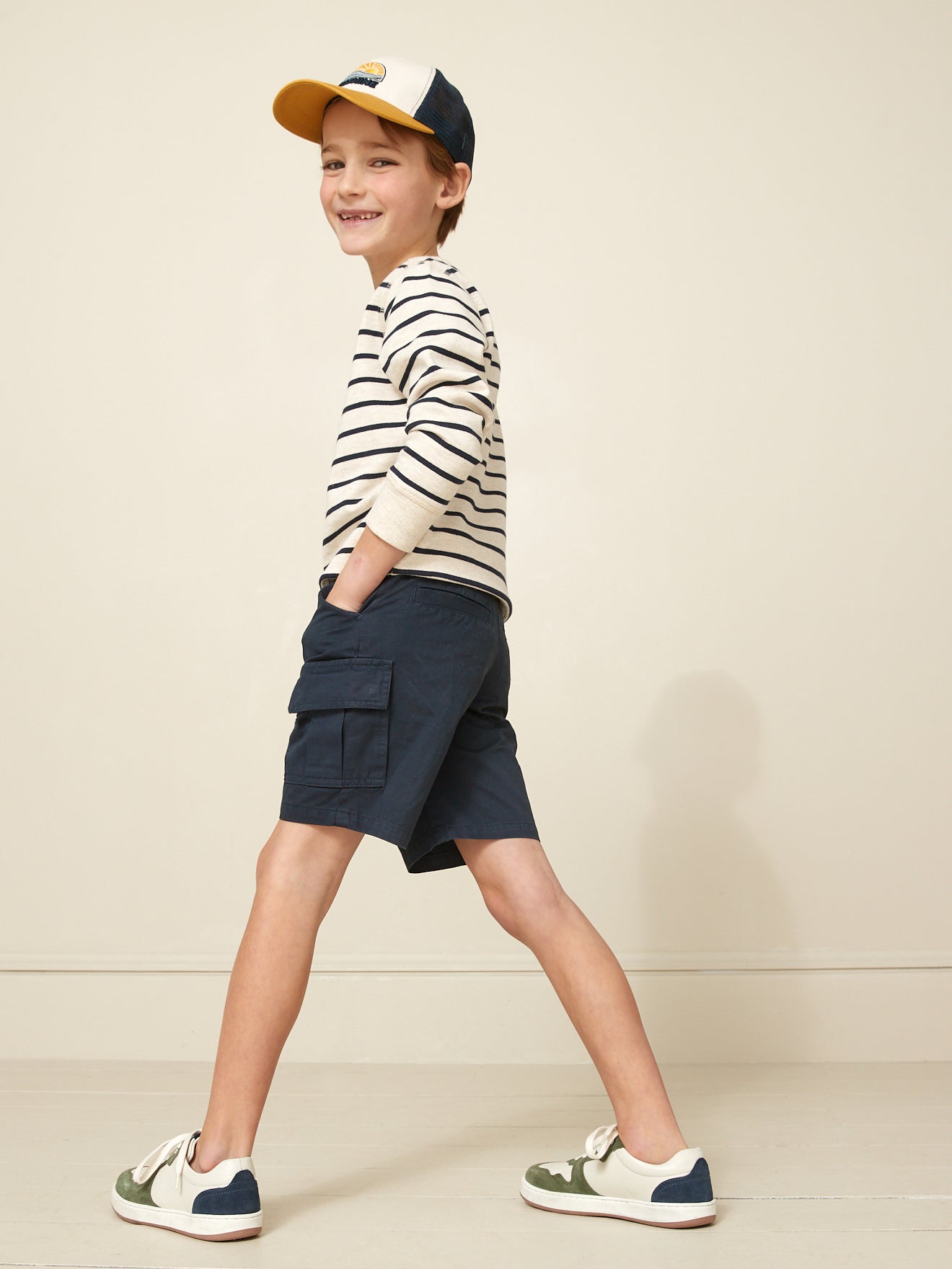 Jungen-Bermudas im Cargo-Look