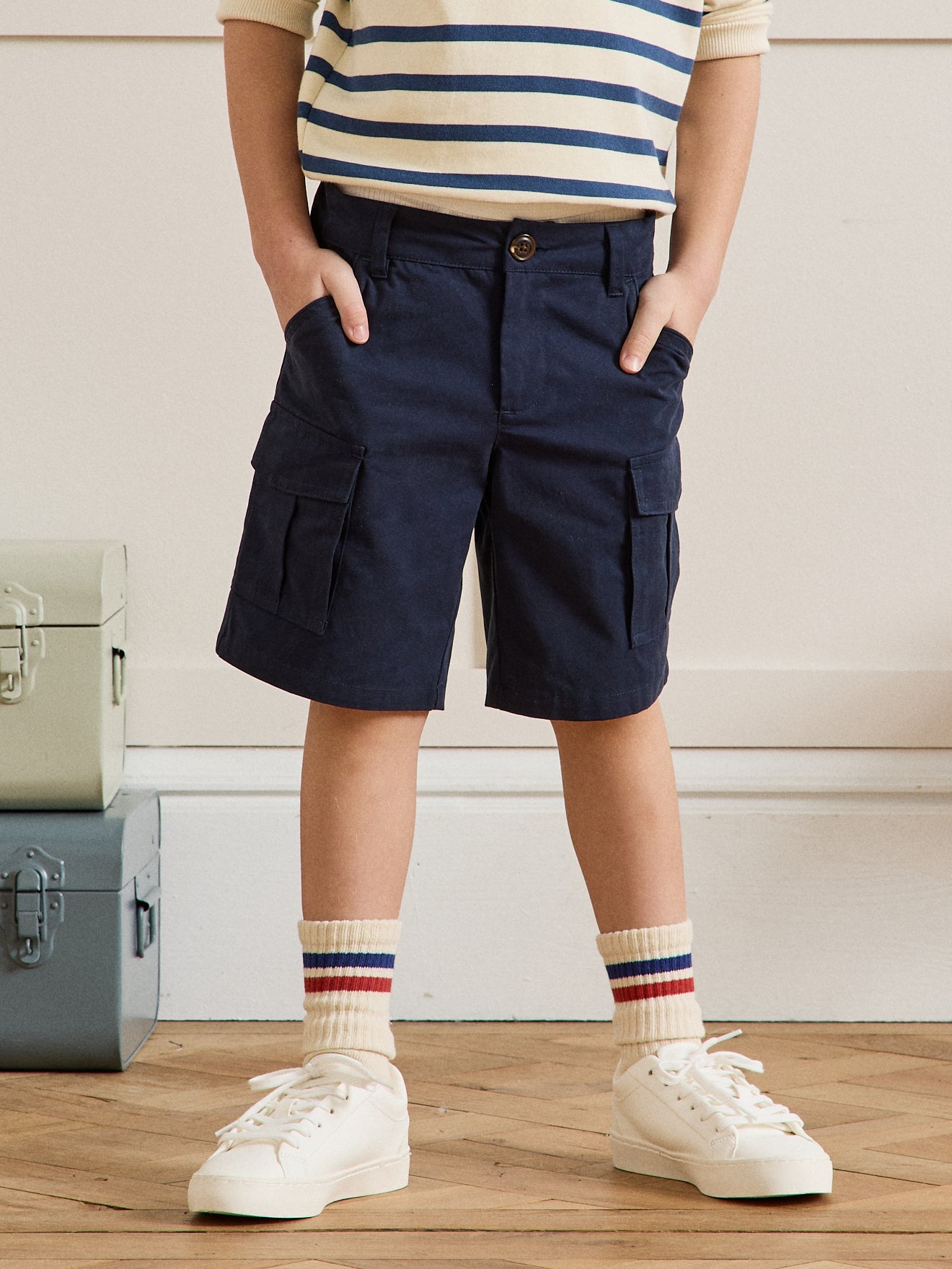 Jungen-Bermudas im Cargo-Look