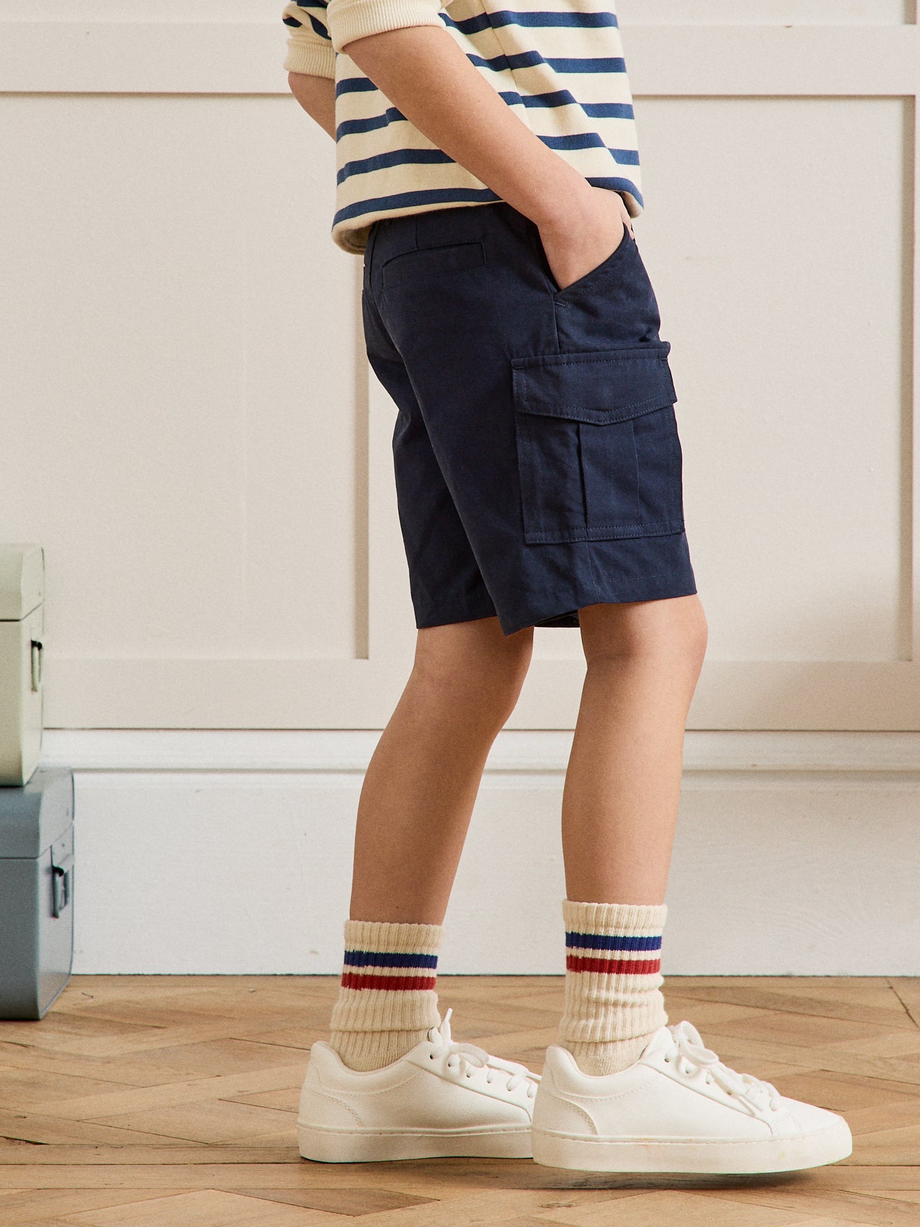 Jungen-Bermudas im Cargo-Look