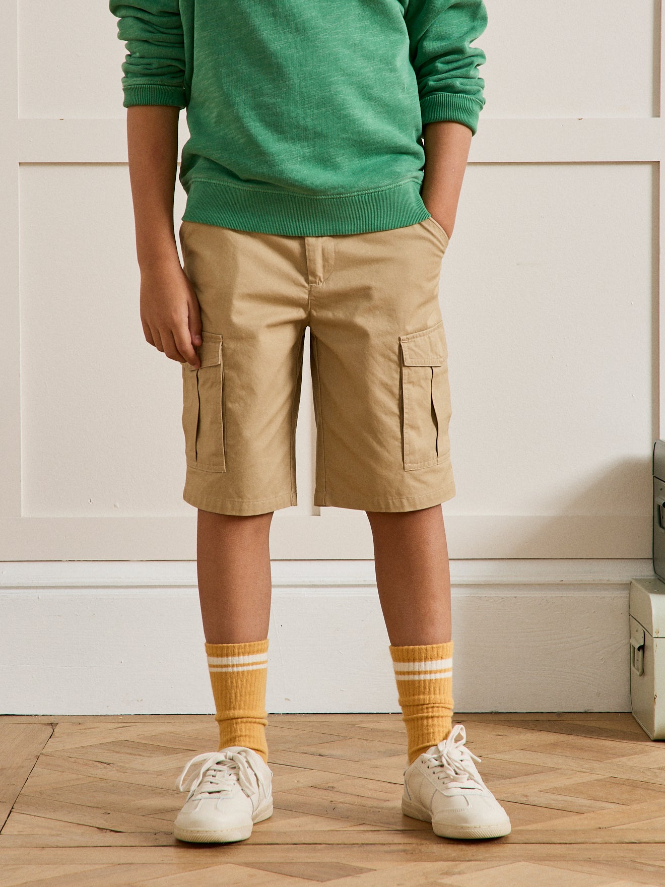 Jungen-Bermudas im Cargo-Look