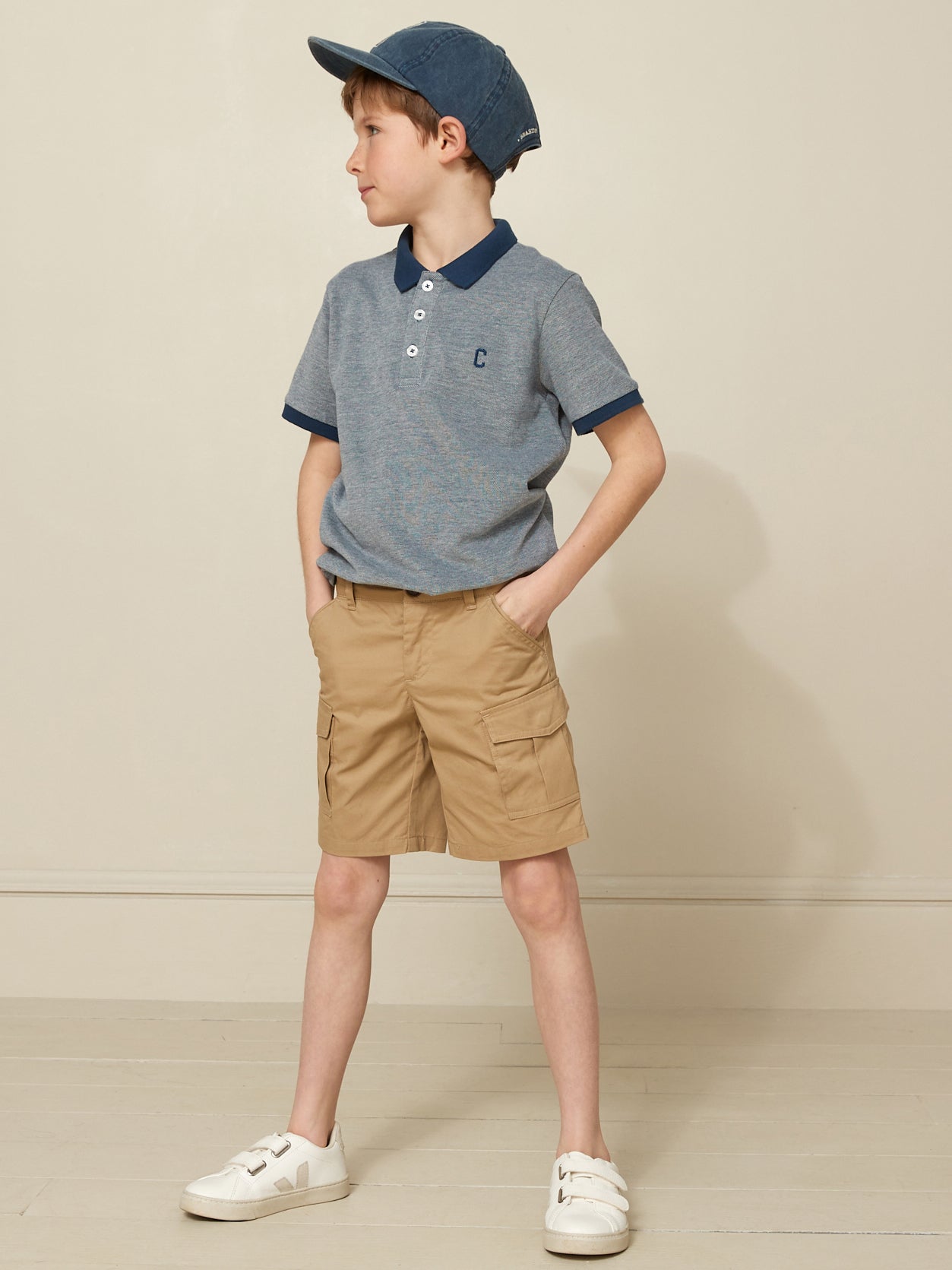 Jungen-Bermudas im Cargo-Look