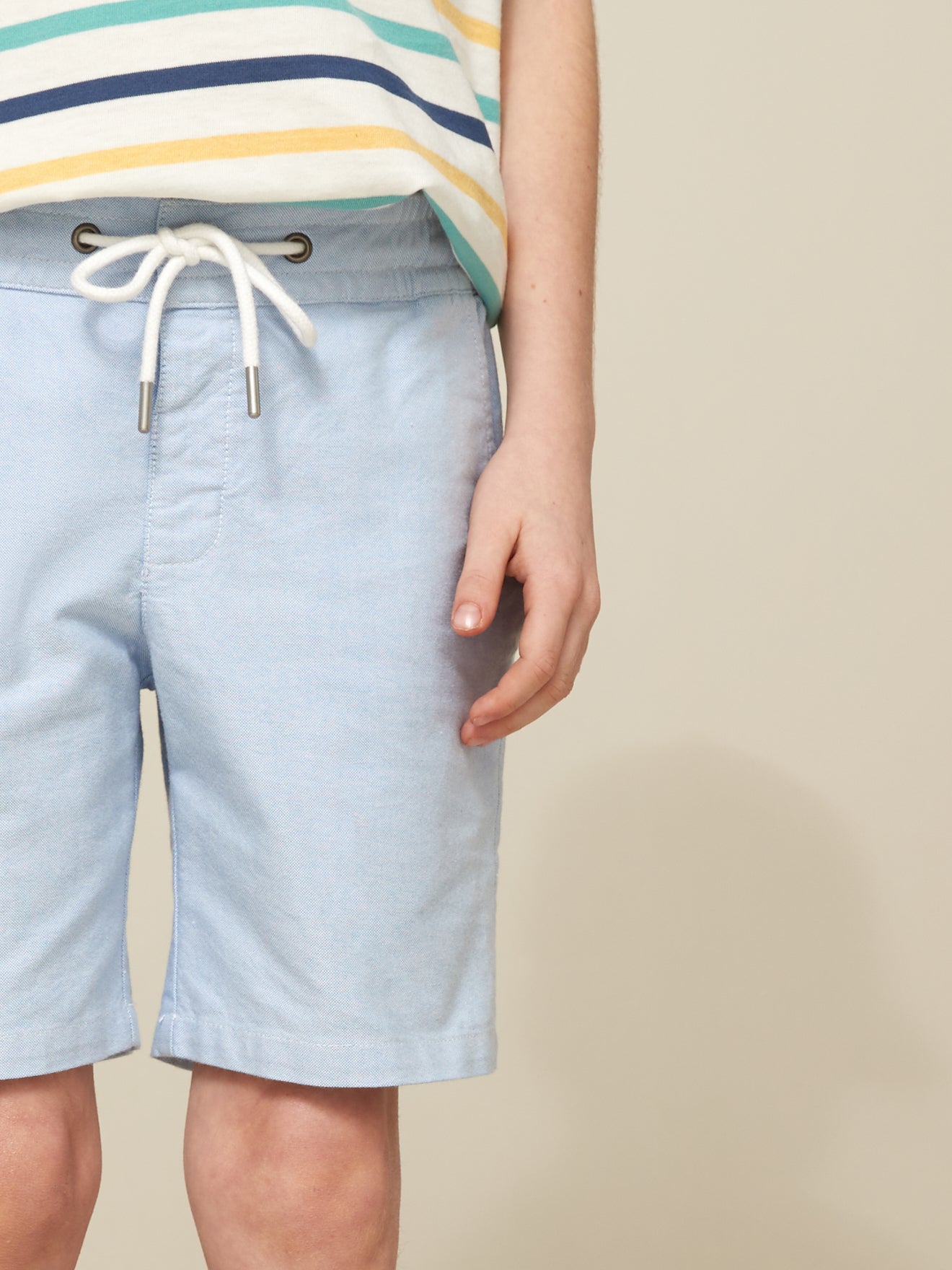 Jungen-Bermudas aus Oxford-Stoff