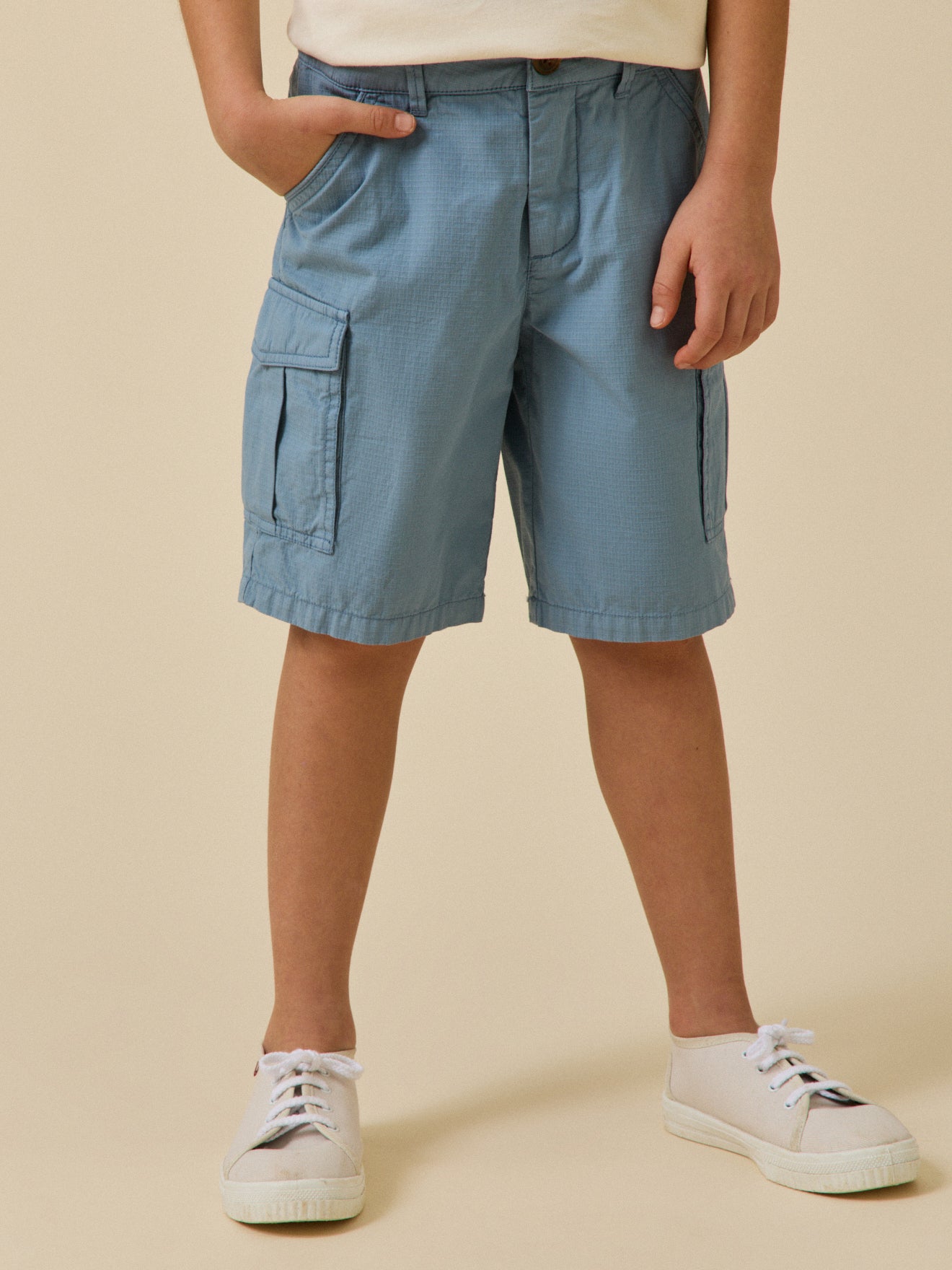 Jungen-Bermudas in Cargo-Optik