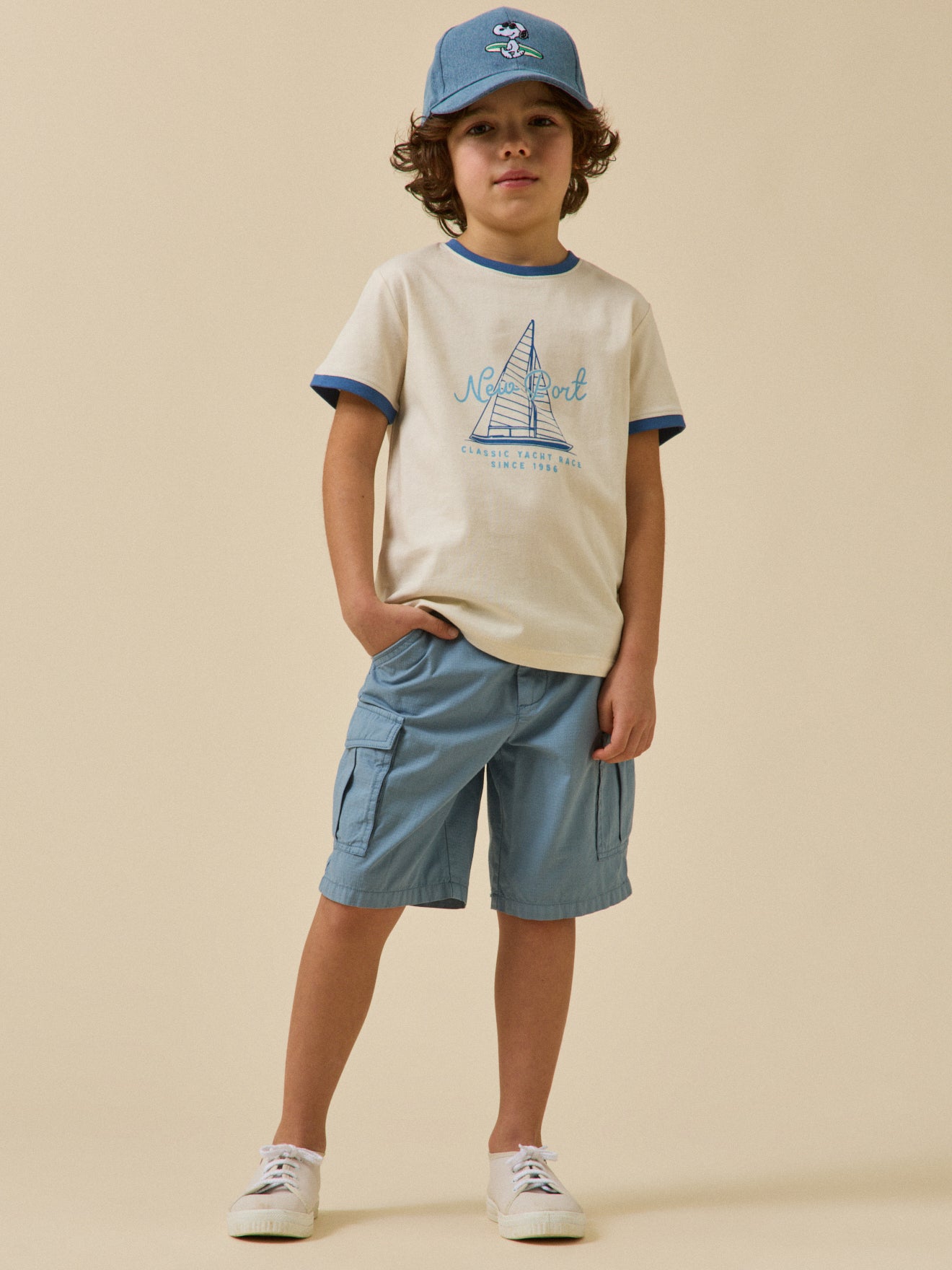 Jungen-Bermudas in Cargo-Optik