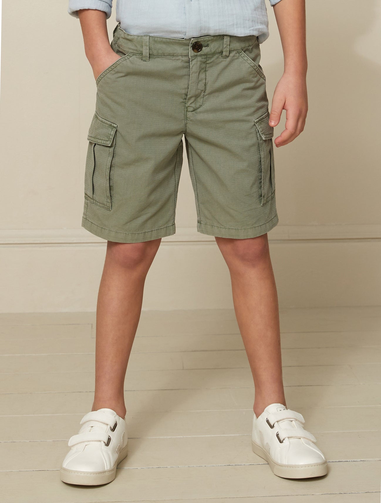 Jungen-Bermudas in Cargo-Optik