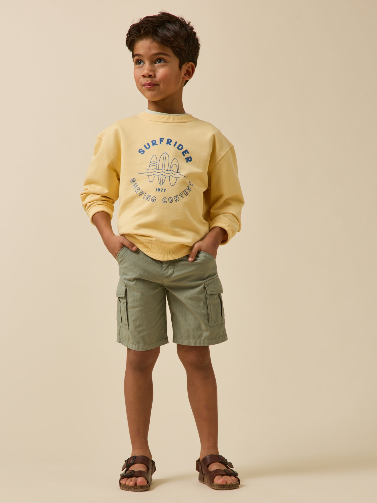 Jungen-Bermudas in Cargo-Optik