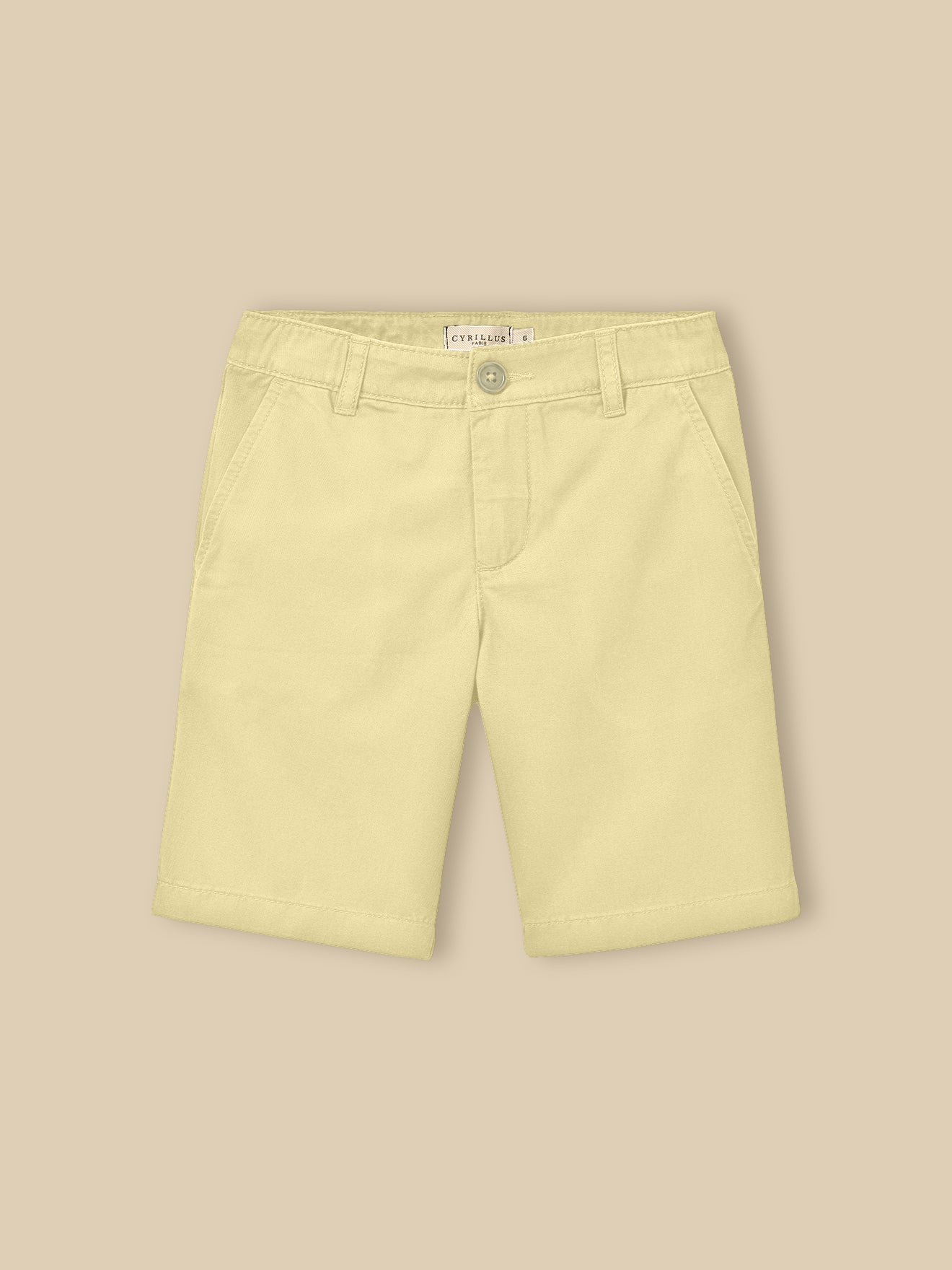 Jungen-Bermudas in Chino-Optik