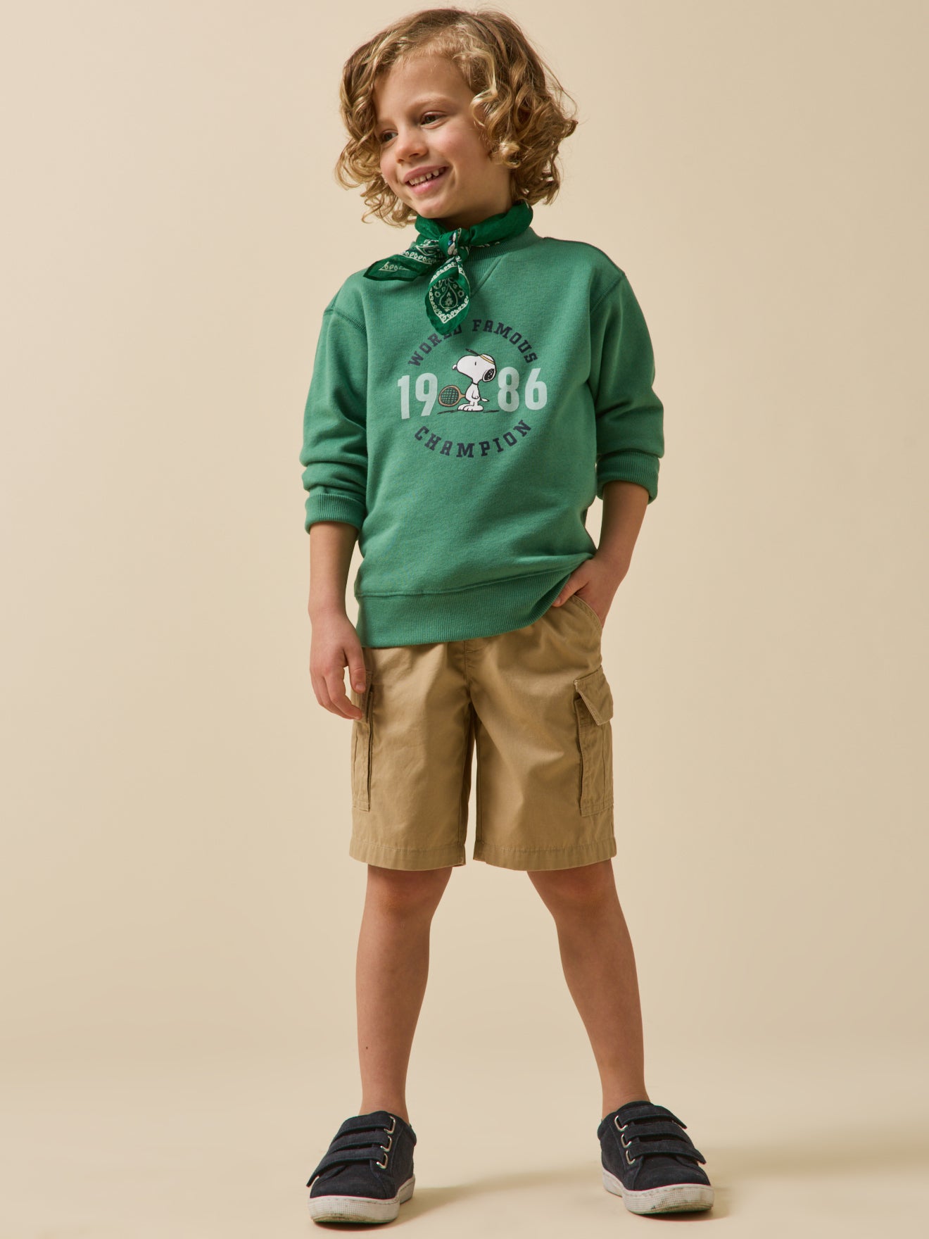 Jungen-Bermudas im Cargo-Look