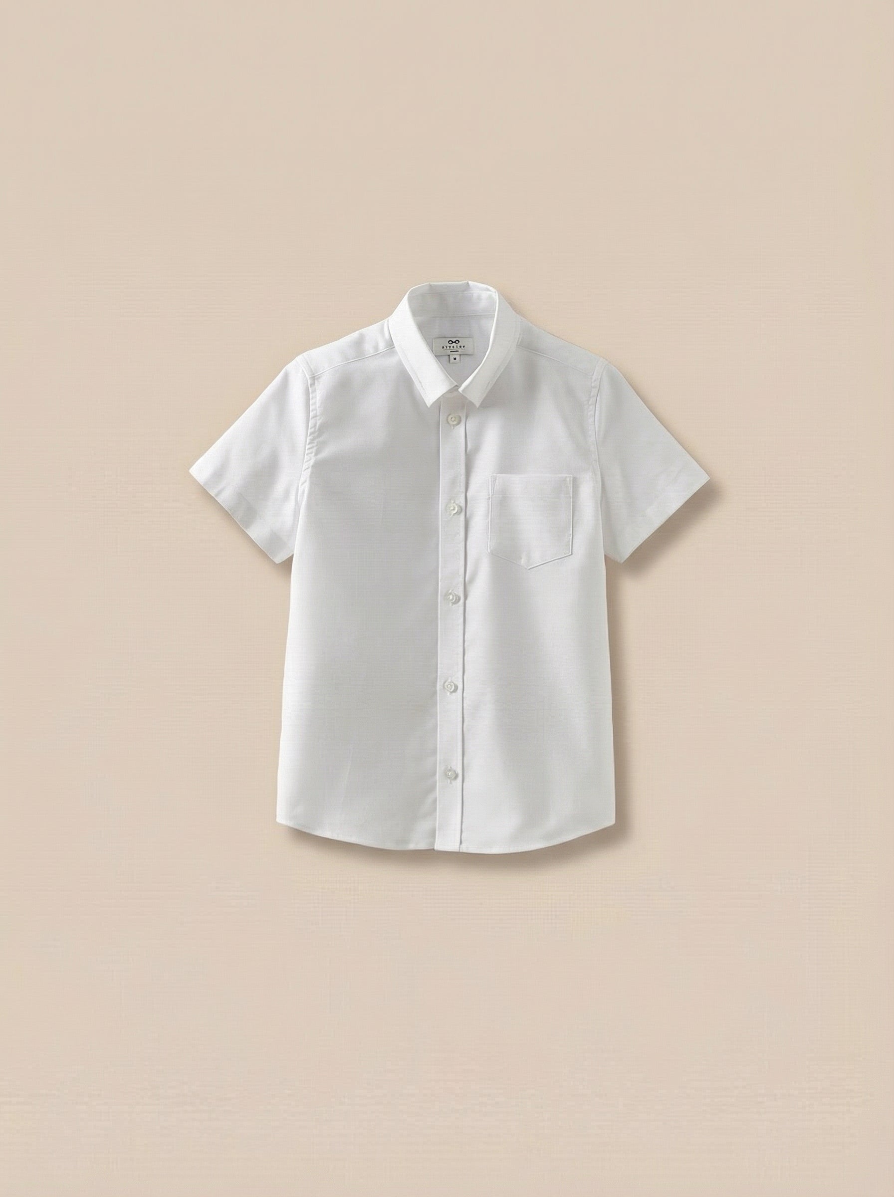 Jungen-Kurzarmhemd aus Oxford-Stoff – Kollektion für Festtage und Hochzeiten