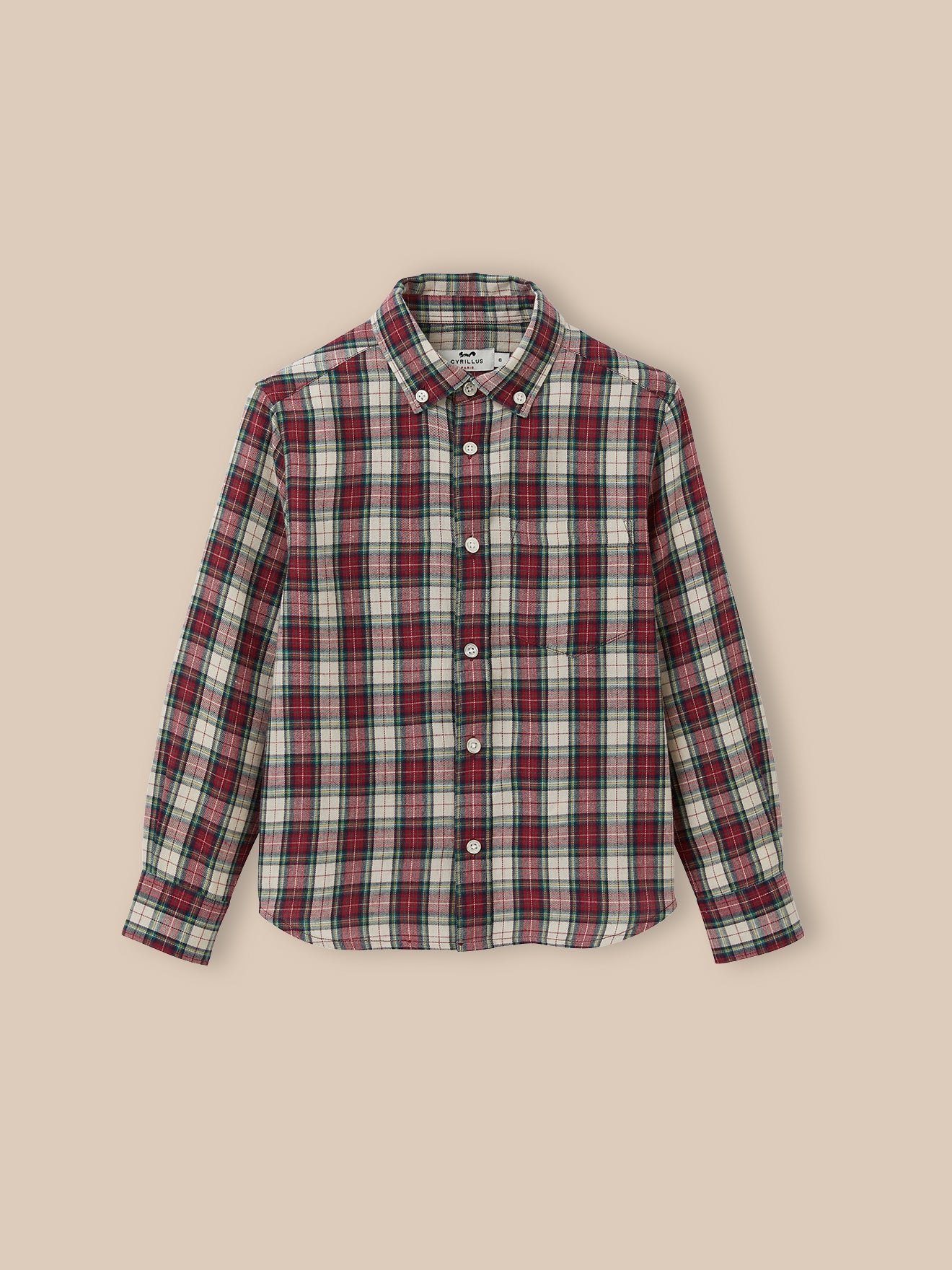 Jungenhemd aus Flanell