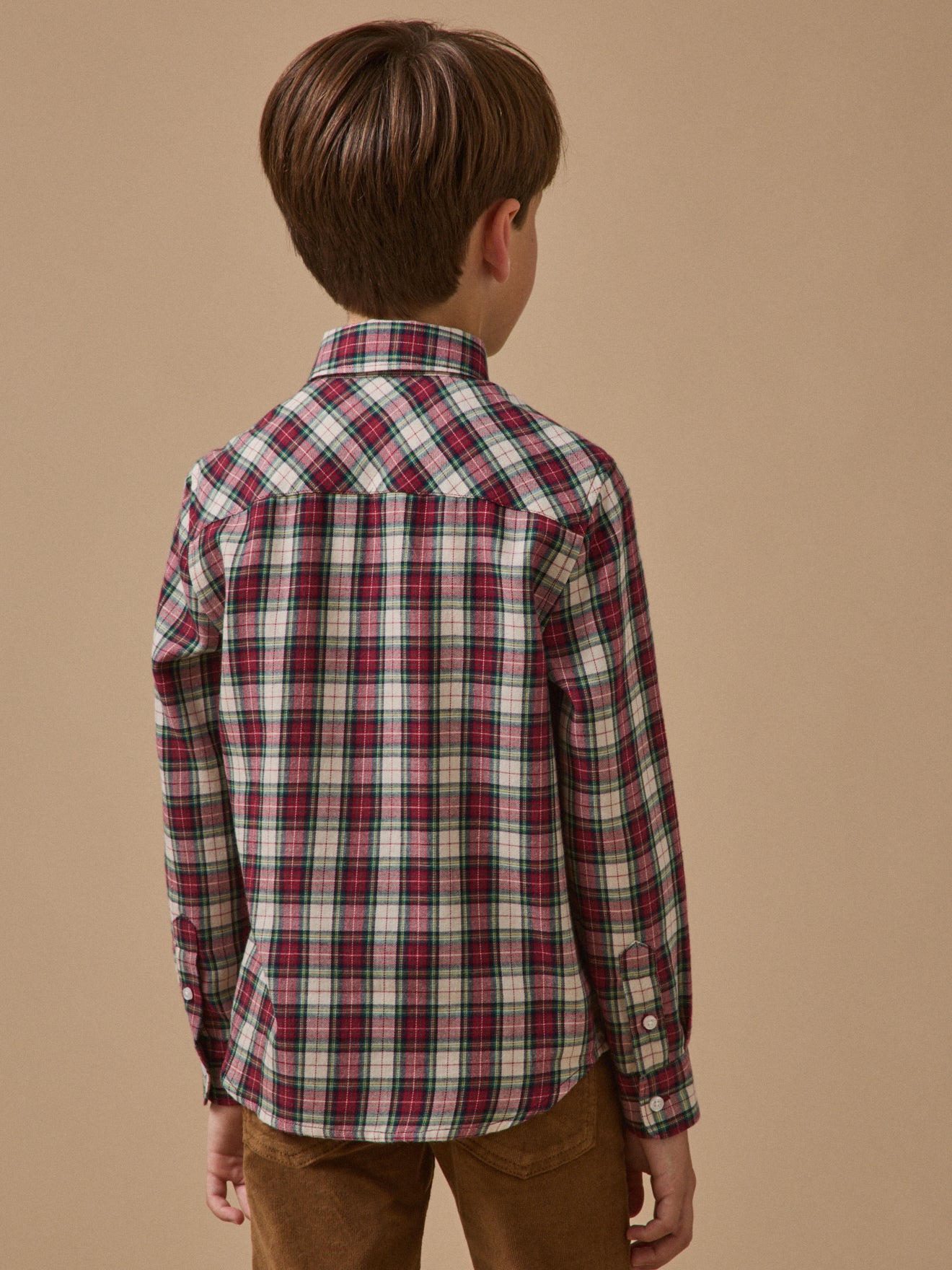 Jungenhemd aus Flanell