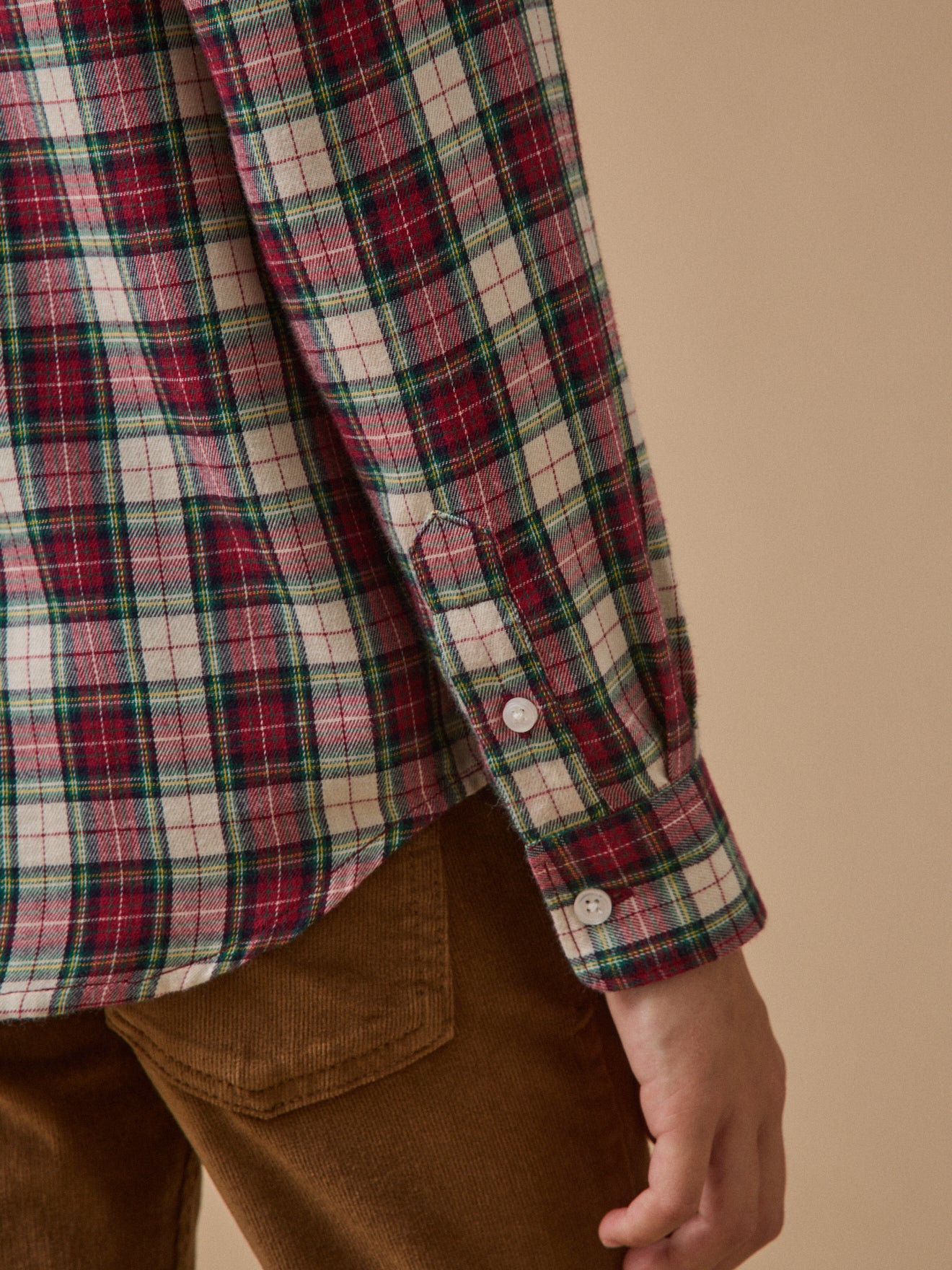 Jungenhemd aus Flanell