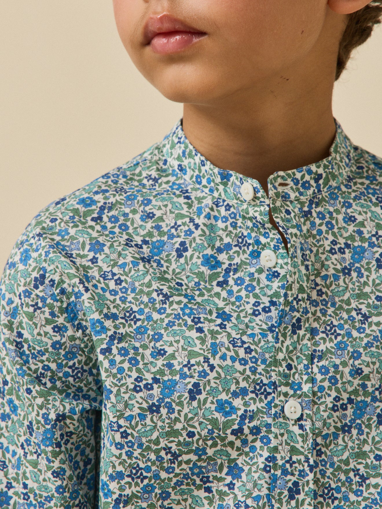 Hemd aus Liberty®-Stoff – Kollektion für Festtage und Hochzeiten
