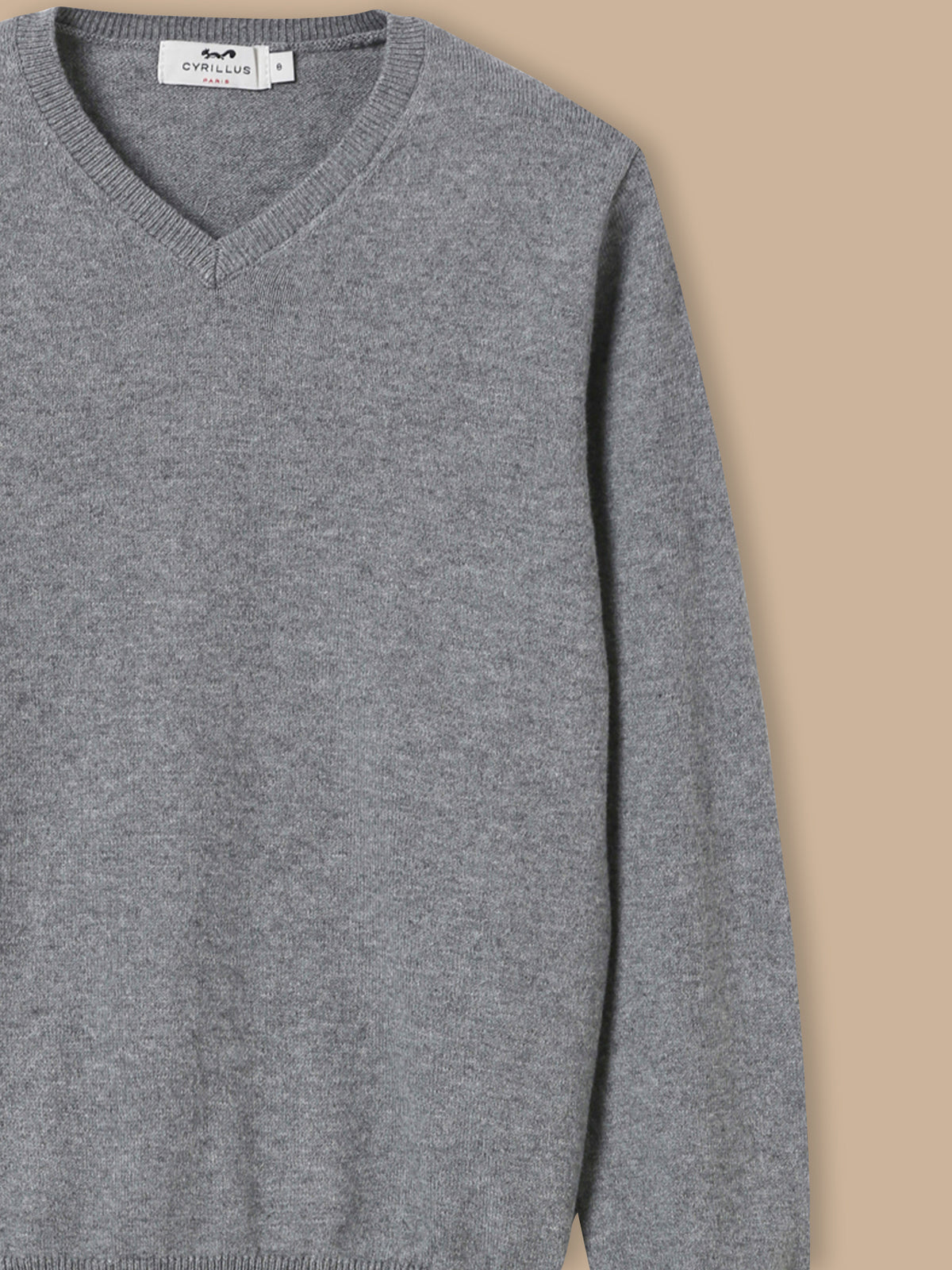 Jungen-Pullover mit V-Ausschnitt